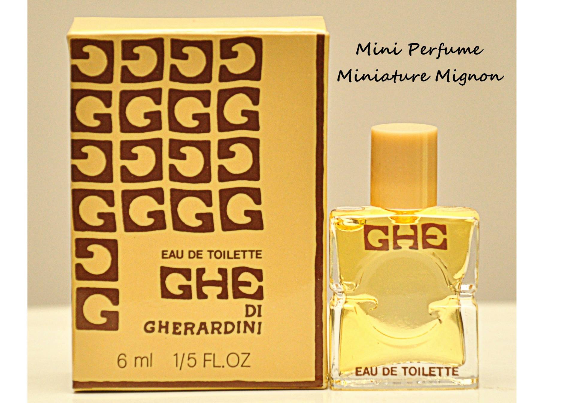 Gherardini Ghe Di Eau De Toilette Edt 6Ml Miniatur Splash Non Spray Damen Parfüm Sehr Selten Vintage 70Er von Etsy - YourVintagePerfume