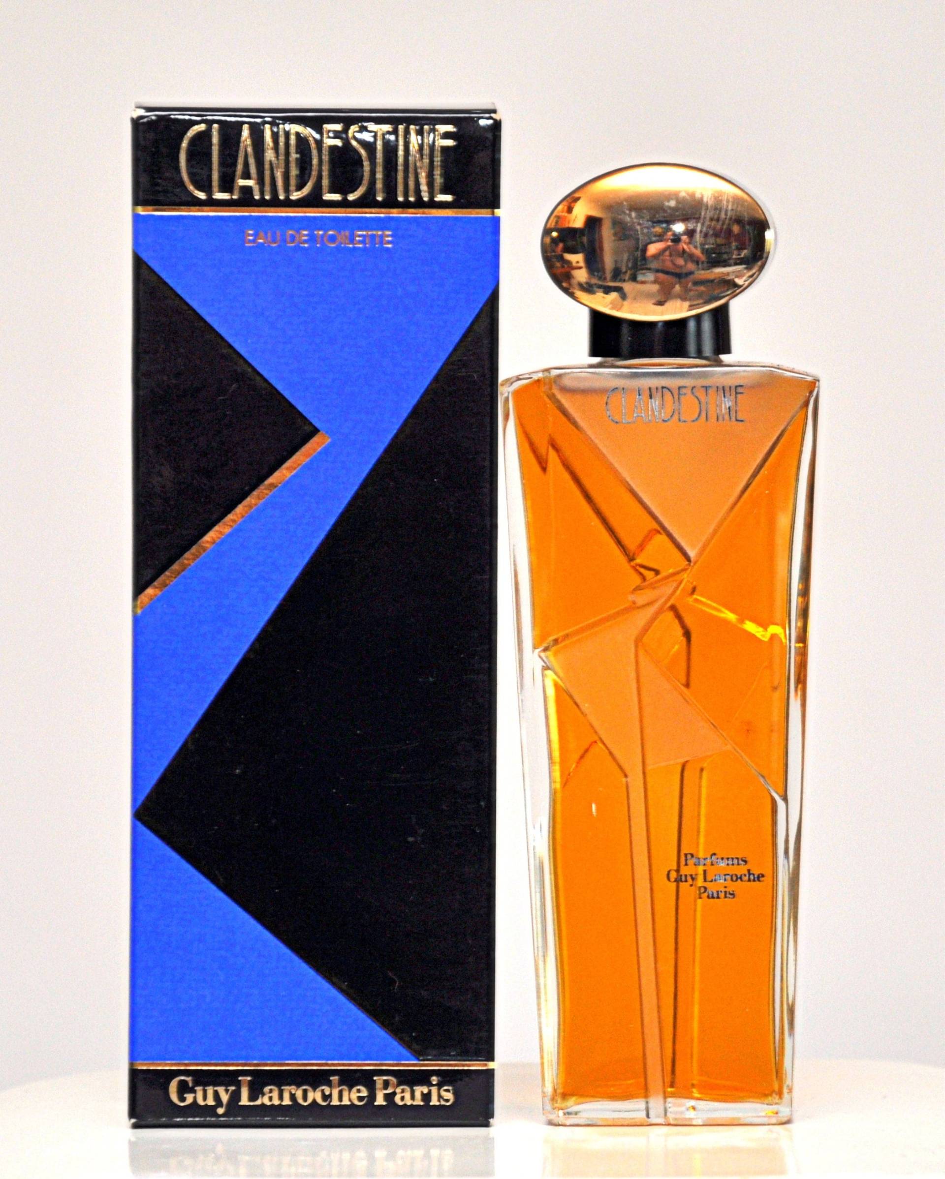 Guy Laroche Clandestine Eau De Toilette Edt 100 Ml Splash Non Spray Sehr Seltenes Vintage-Parfüm Für Frauen 1986 von Etsy - YourVintagePerfume