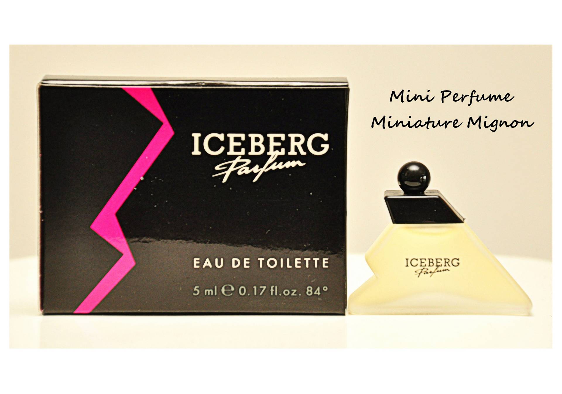 Iceberg Von Eau De Toilette Edt 5Ml Miniatur Splash Non Spray Damen Parfüm Selten Vintage 1989 von Etsy - YourVintagePerfume