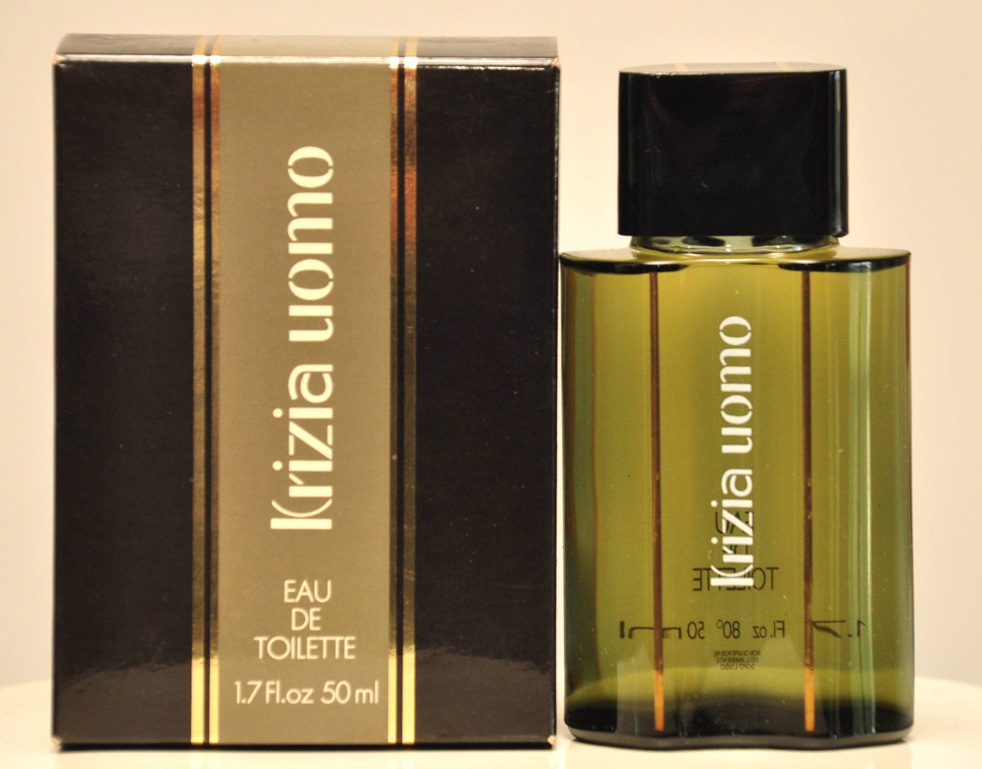 Krizia Man Eau De Toilette Edt 50Ml Splash Non Spray Perfume Rare Vintage 1984 Erste Version Pre Bracode von Etsy - YourVintagePerfume