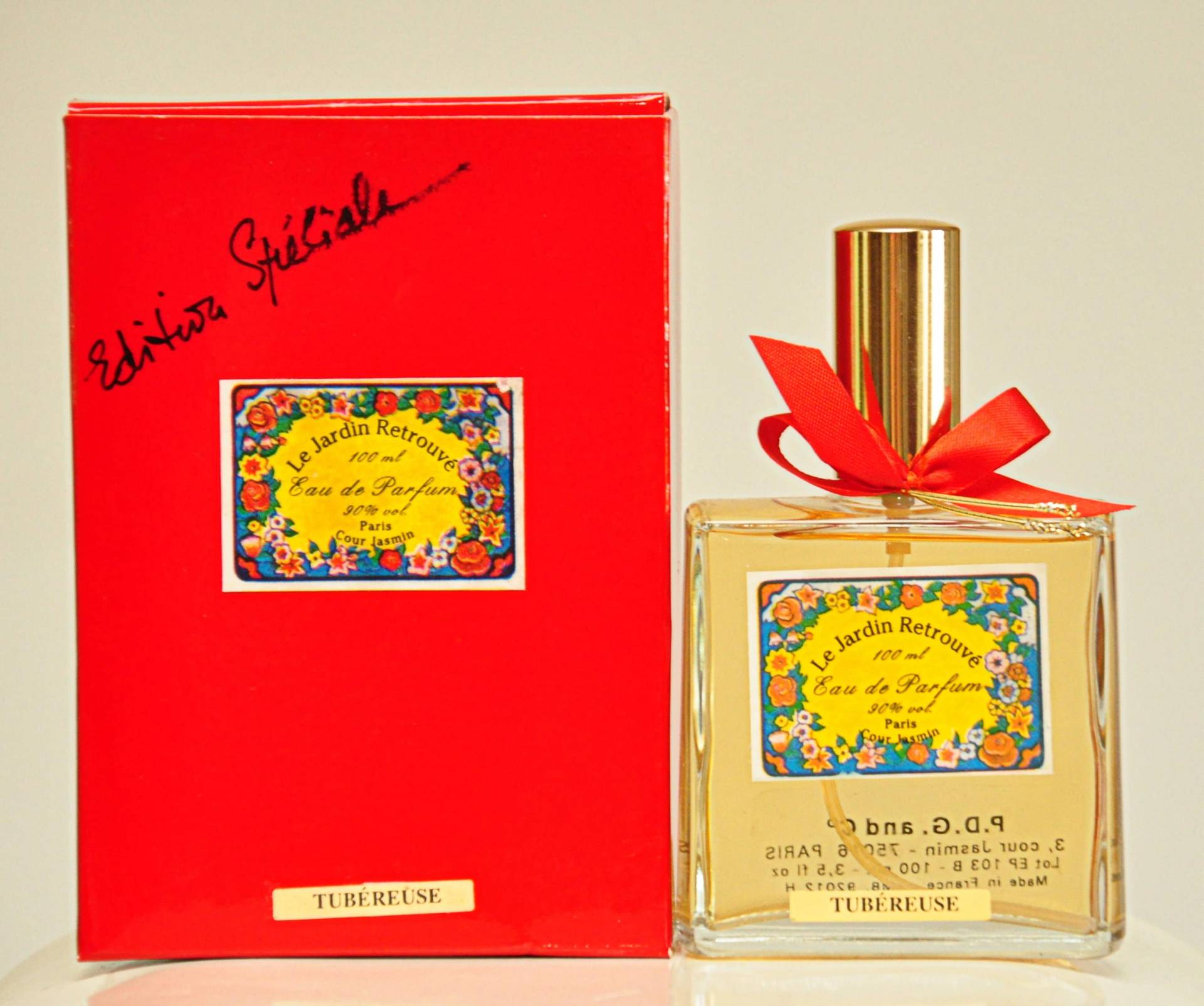 Le Jardin Retrouvé Tubéreùse Special Edition Eau De Parfum Edp 100Ml Spray Damenparfüm Sehr Selten Vintage 1980 von Etsy - YourVintagePerfume