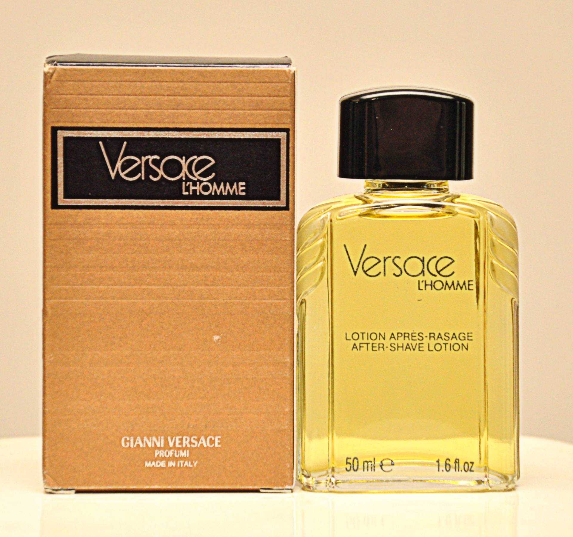 Versace L'homme Lotion Après - Rasage 50Ml Splash Non Spray Parfüm Mann Rare Vintage 1986 von Etsy - YourVintagePerfume