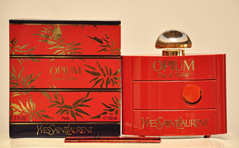 Yves Saint Laurent Opium Eau De Toilette Edt 60Ml Splash Non Spray Damen Parfüm Sehr Selten Vintage 1977 Erste Version Pre Barcode Neu von Etsy - YourVintagePerfume