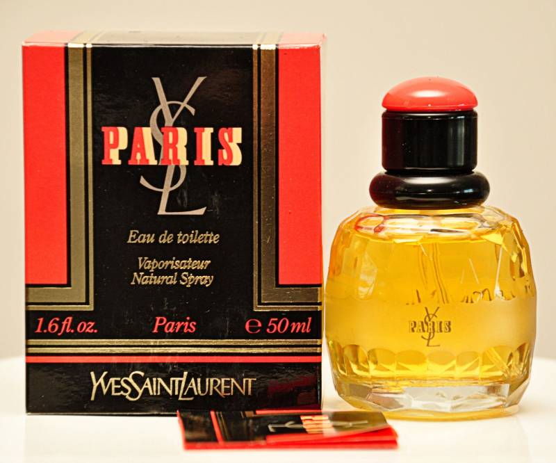 Yves Saint Laurent Paris Eau De Toilette Edt 50Ml Spray Damen Parfüm Selten Vintage 1983 von Etsy - YourVintagePerfume