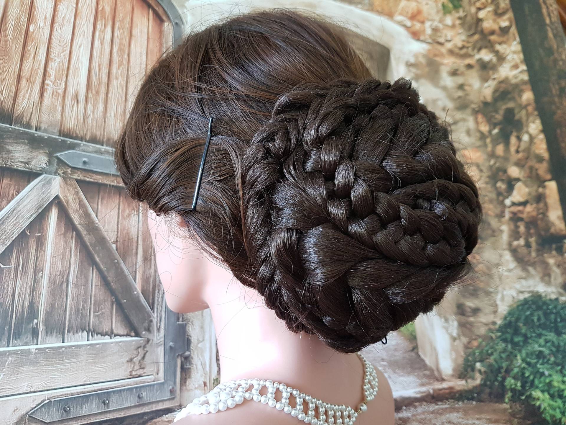 Sisi Sissi Chignon Knoten Groß Riesig Geflochten Haarteil Viktorianisch Edwardianisch Biedermeier von Etsy - ZOPFKRONENLIESL