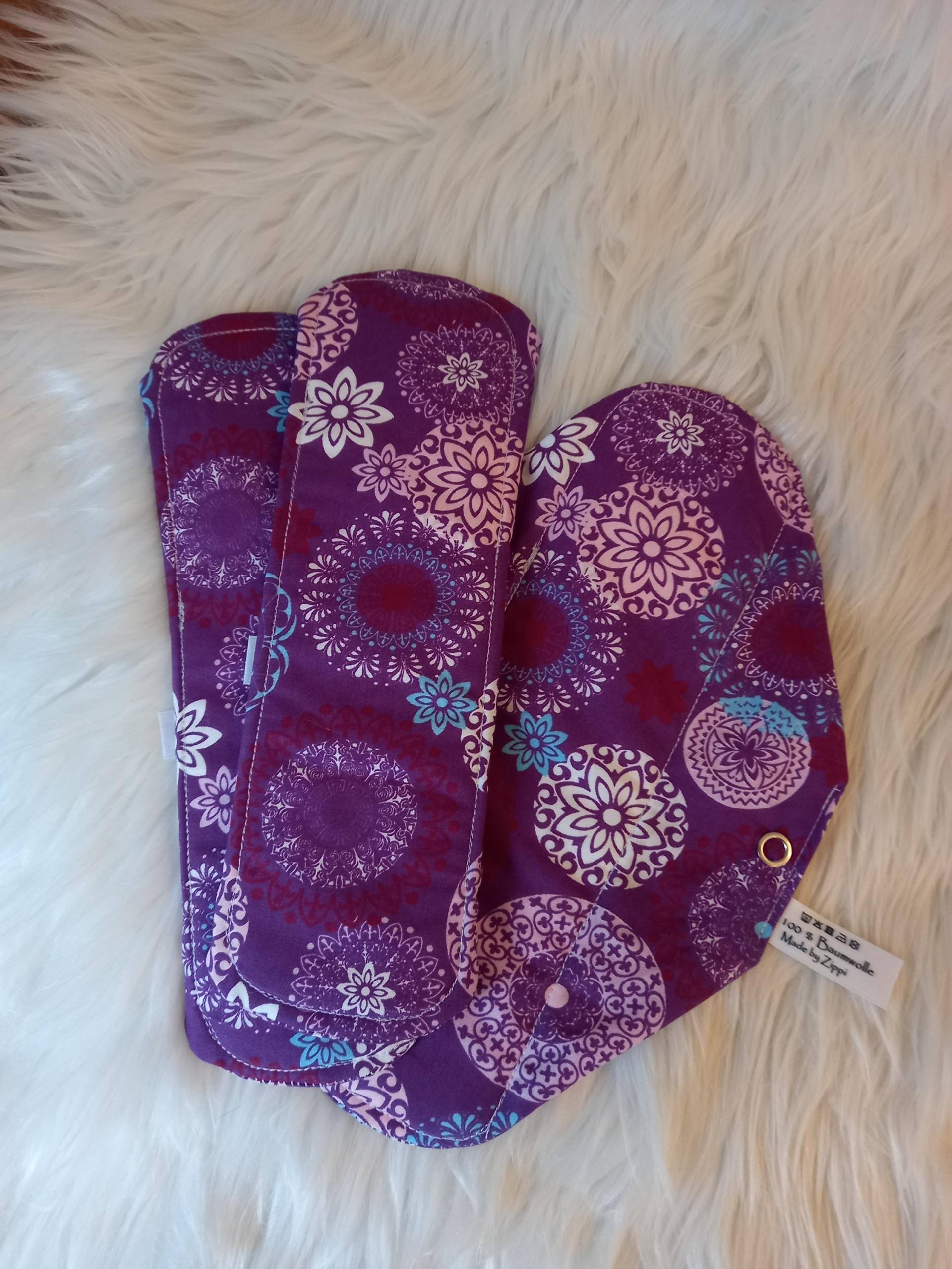 Binden Im 3Er Set Mit Oder Ohne Pu Schicht Ethno Mandala Lila Rosa Zero Waste Binden Im 3Er Set Mit Oder Ohne Pu Schicht Ethno Mandala Lila Rosa Zero Waste von Etsy - ZippisNaehatelier