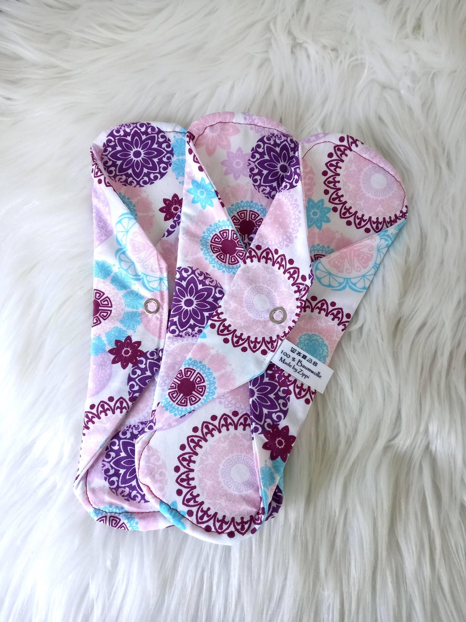 Binden Im 3Er Set Mit Oder Ohne Pu Schicht Mandala Lila Rosa Zero Waste Binden Im 3Er Set Mit Oder Ohne Pu Schicht Mandala Lila Rosa Zero Waste von Etsy - ZippisNaehatelier