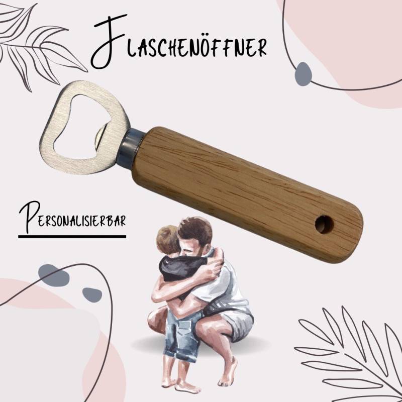 Flaschenöffner Holz Personalisiert Mit Kette von Etsy - ZwergalshopDE