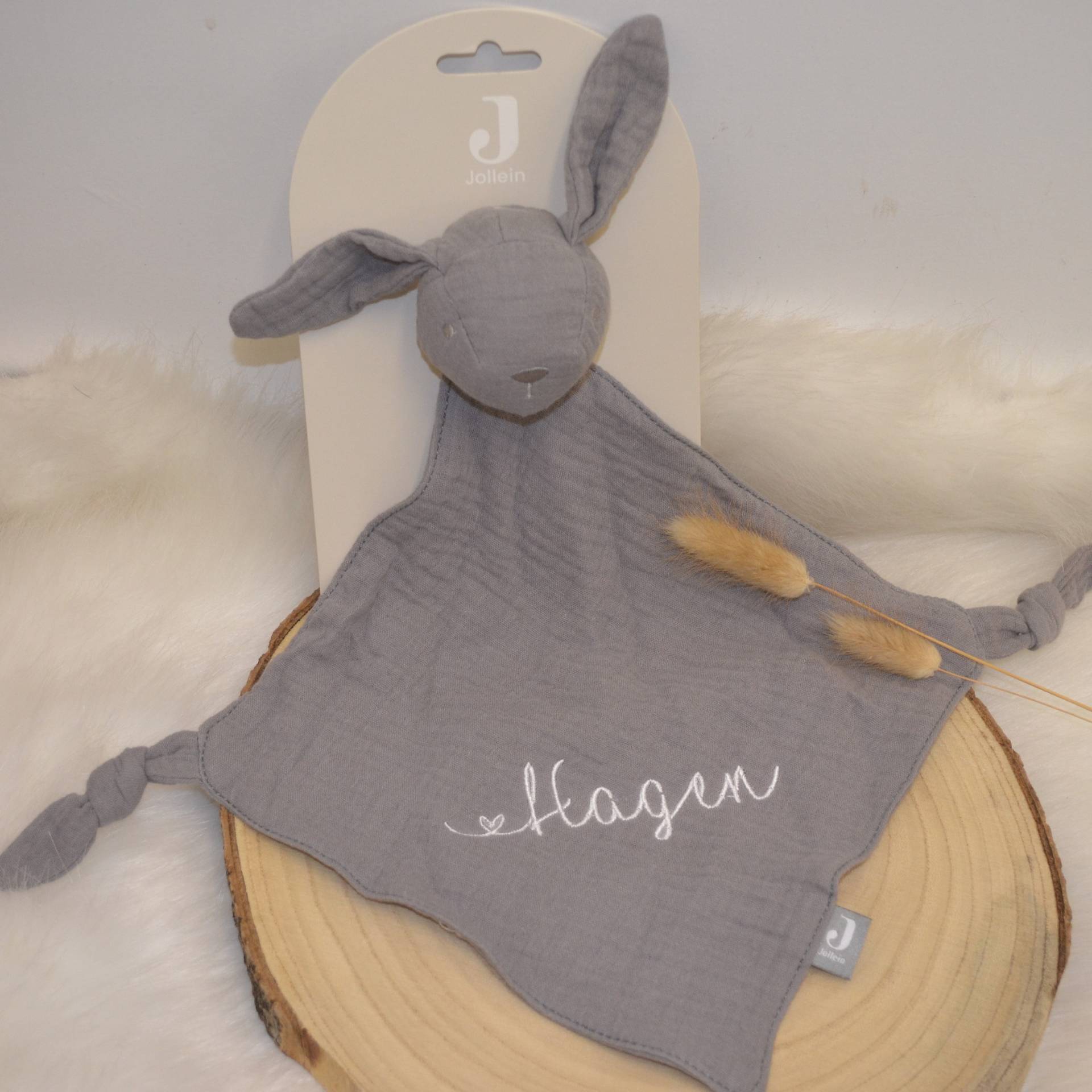 Bio Mulltuch/ Hasen-Musselintuch Personalisiert Mit Namen Bio Mulltuch/ Hasen-Musselintuch Personalisiert Mit Namen von Etsy - ZwergenWunschland