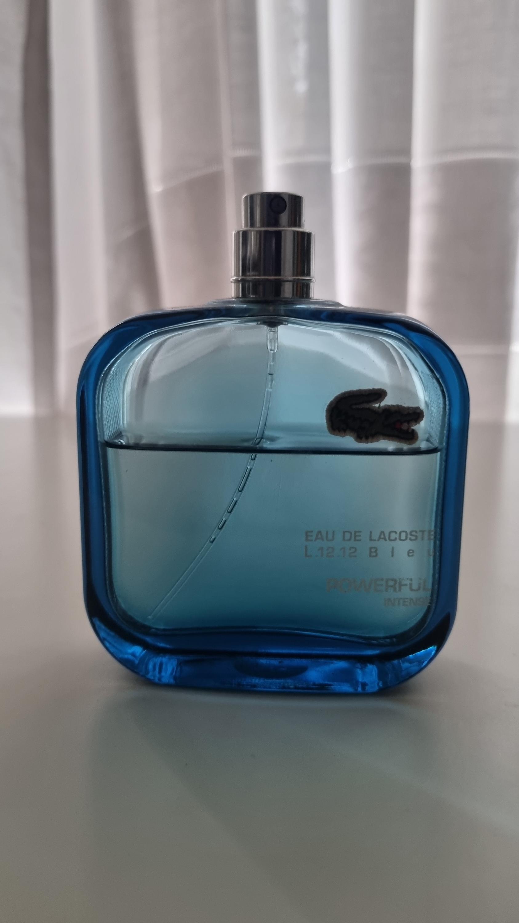 Lacoste Eau De L.12.12 Bleu Powerful Intense Toilette 100Ml | Restinhalt Ca. 2/3 von Etsy - aam0604