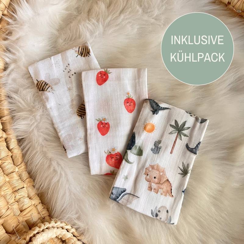 Kühlpackhülle Inkl. Kühlkissen | 100% Baumwolle Beulentröster Kleinigkeit Fürs Kind Kindergeburtstag Geschenk Kindergarten Krippe von Etsy - anilino