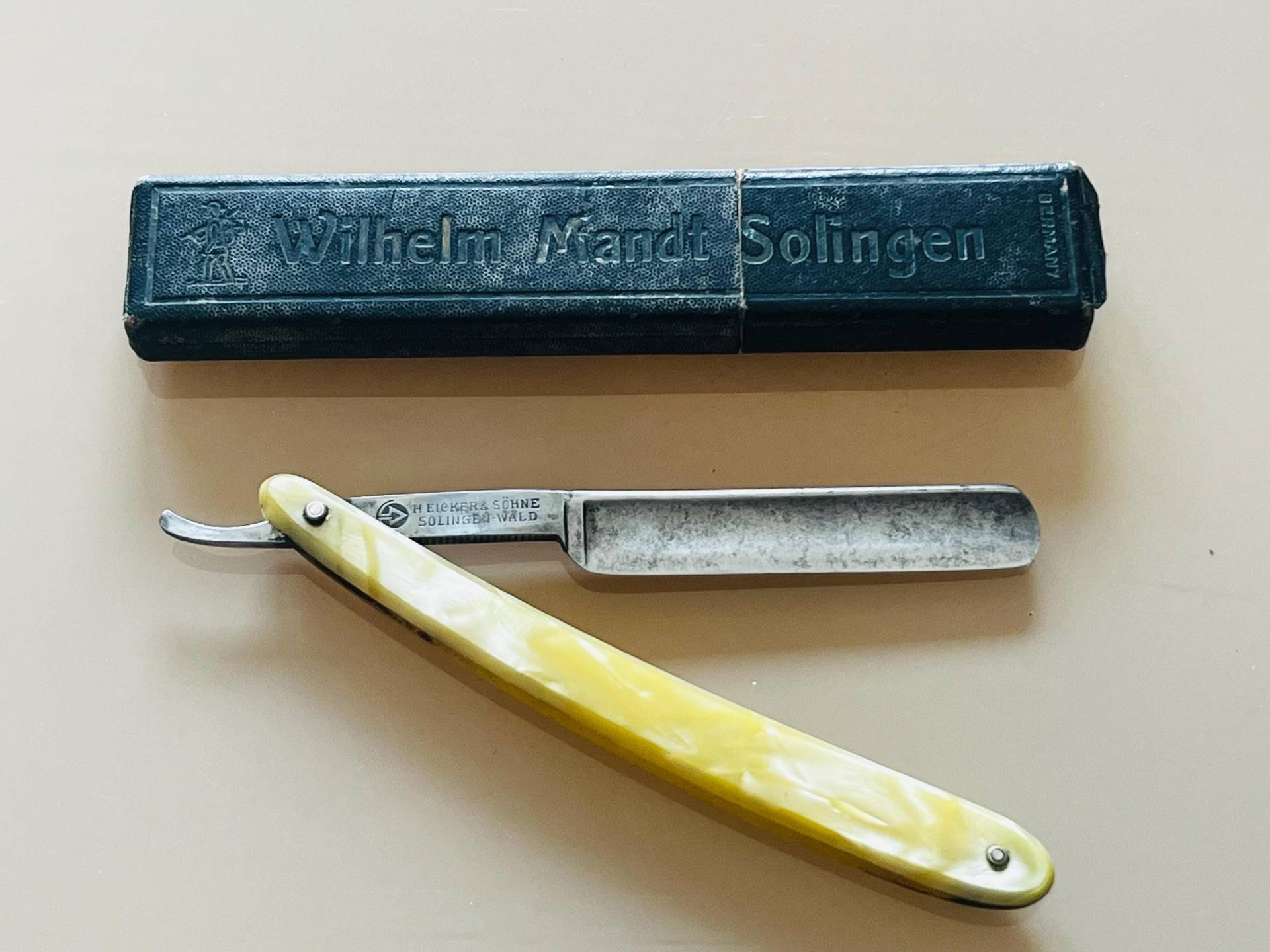 Antikes Rasiermesser Solingen Wald Heartring 150 H Eicker Sönhe von Etsy - antiquestoreAlex