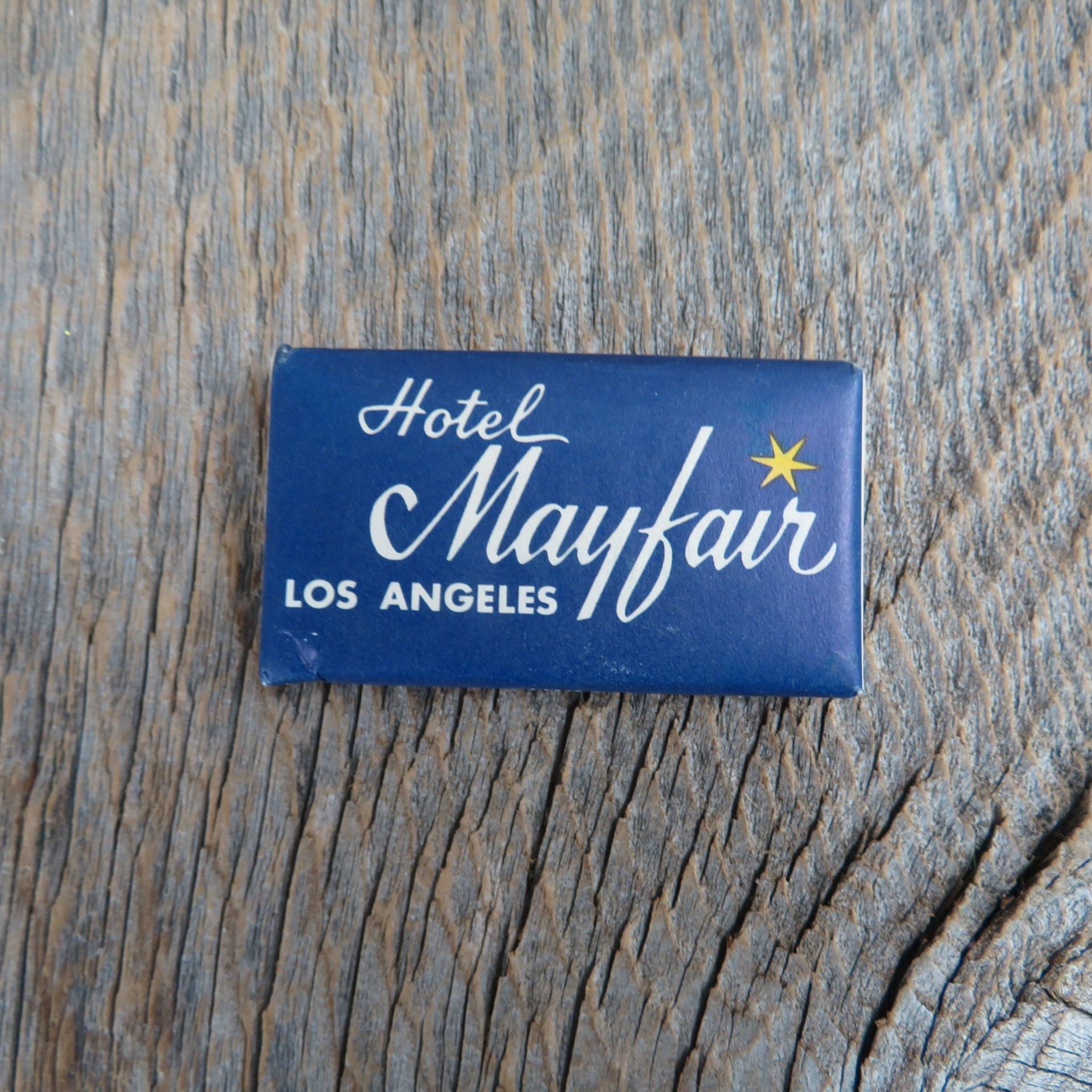 Vintage Hotel Mayfair Los Angeles Personal Soap Lux Brand Blue Wrapped Ungebraucht Wedgewood Room von Etsy - atgrandmastable