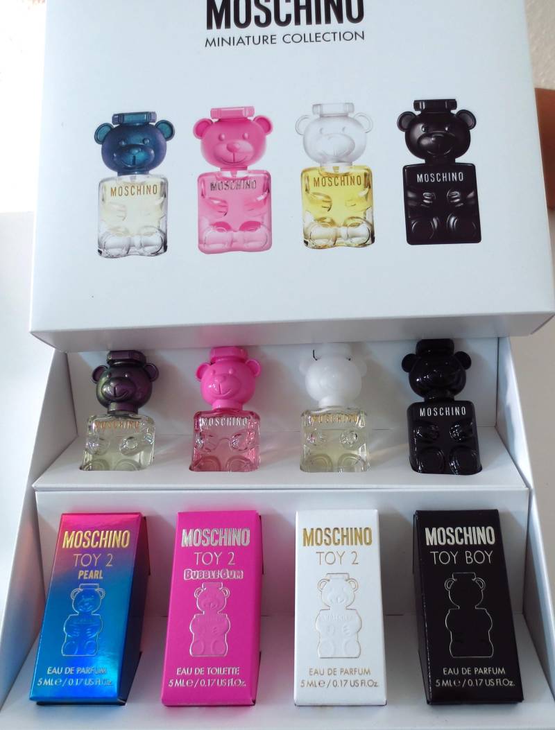 4 Sammelminiaturen Moschino Toy 2 Boxset Eau De Parfum 5 Ml X 3 + Toilette - Mini-Flasche 0, 70 Oz von Etsy - austrianneAT