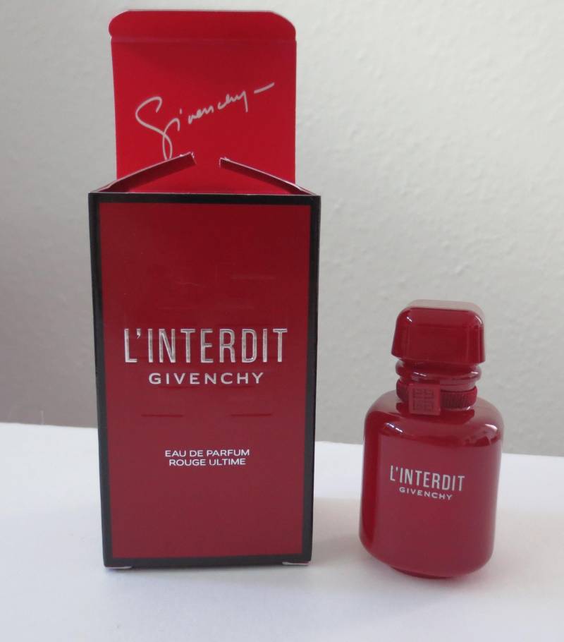 Miniatur-Sammlerstück Von Givenchy L'interdit Rouge Ultimate Eau De Parfum 10 Ml - Mini-Flasche 0, 34 Unzen von Etsy - austrianneAT