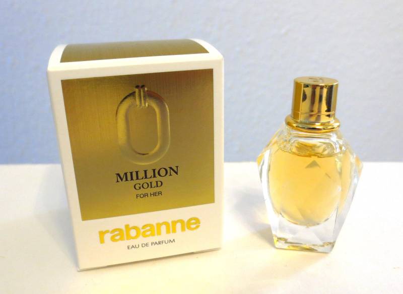 Sammlerstück Im Miniaturformat „Million Gold For Her" Von P. Rabanne, Eau De Parfum Intense, 5 Ml - Mini-Flasche Mit 0, 17 Unzen von Etsy - austrianneAT