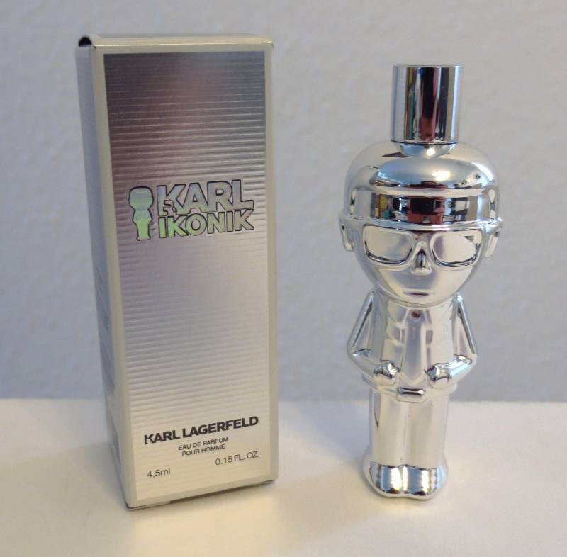 Sammlerstück Miniatur Ikonik Homme Karl Lagerfeld Eau De Parfum 4, 5 Ml - Mini-Flasche 0, 15 Oz von Etsy - austrianneAT