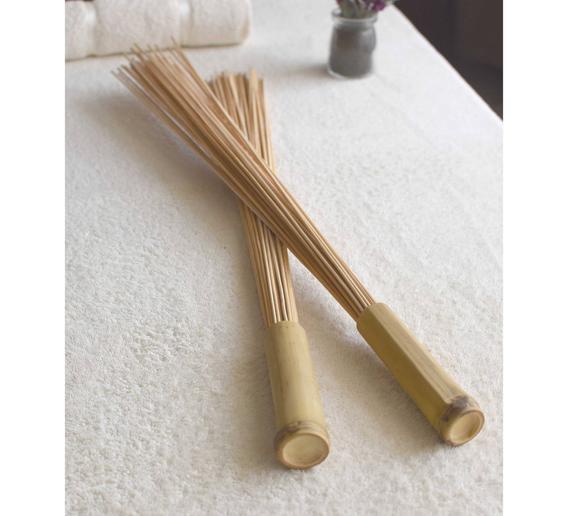 2Er-Set Massage Bambusbesen, Hammer Tapotement Sticks, Natürliches Bambus Werkzeug, Körperentspannung Werkzeuge, Weihnachtsgeschenk, Sauna Zubehör von Etsy - bamboobg