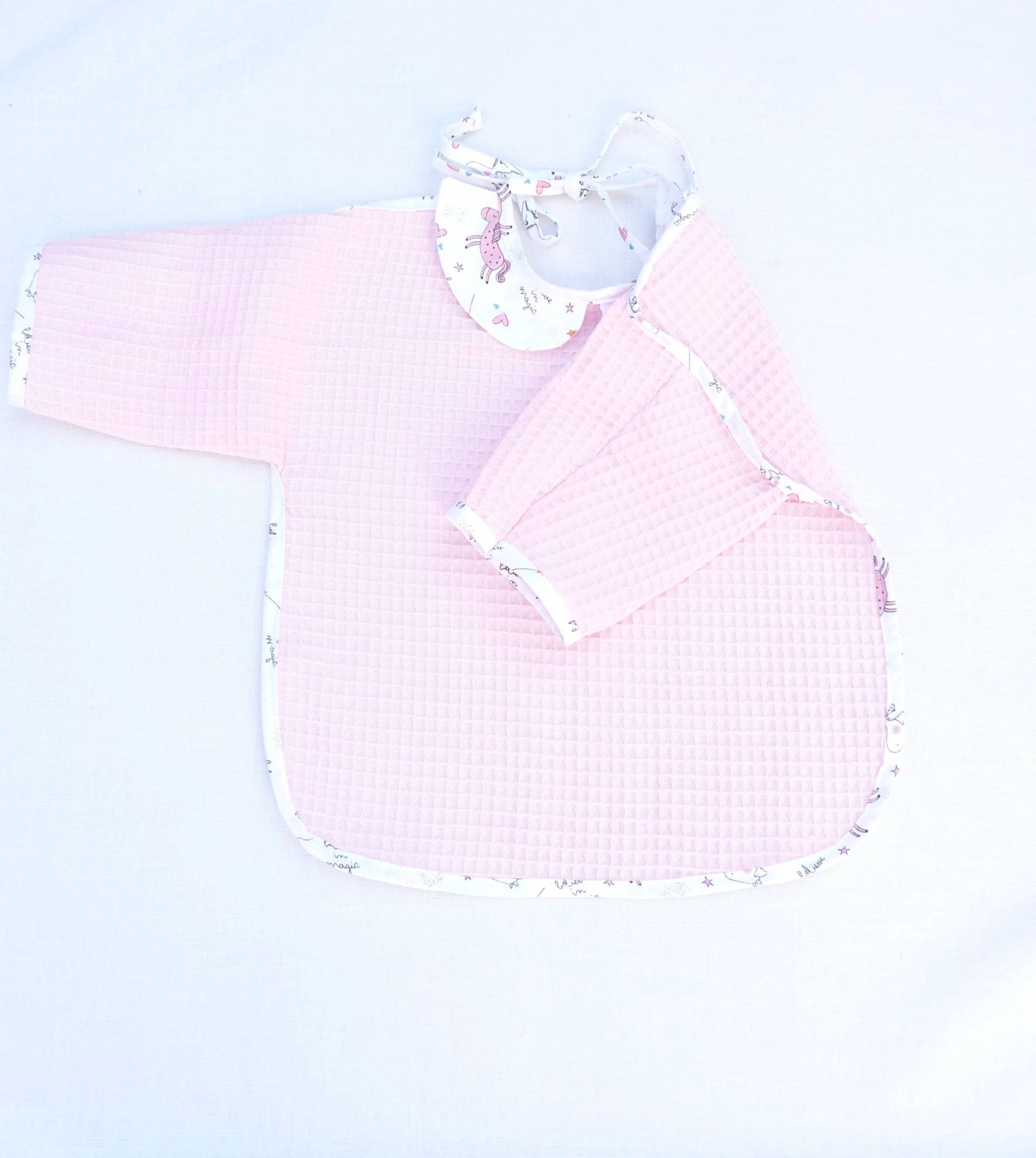 Latzschürze Ärmel Mädchen Einhörner 12/24 Monate Original Baby Kind Kantine von Etsy - bavoirsetcie