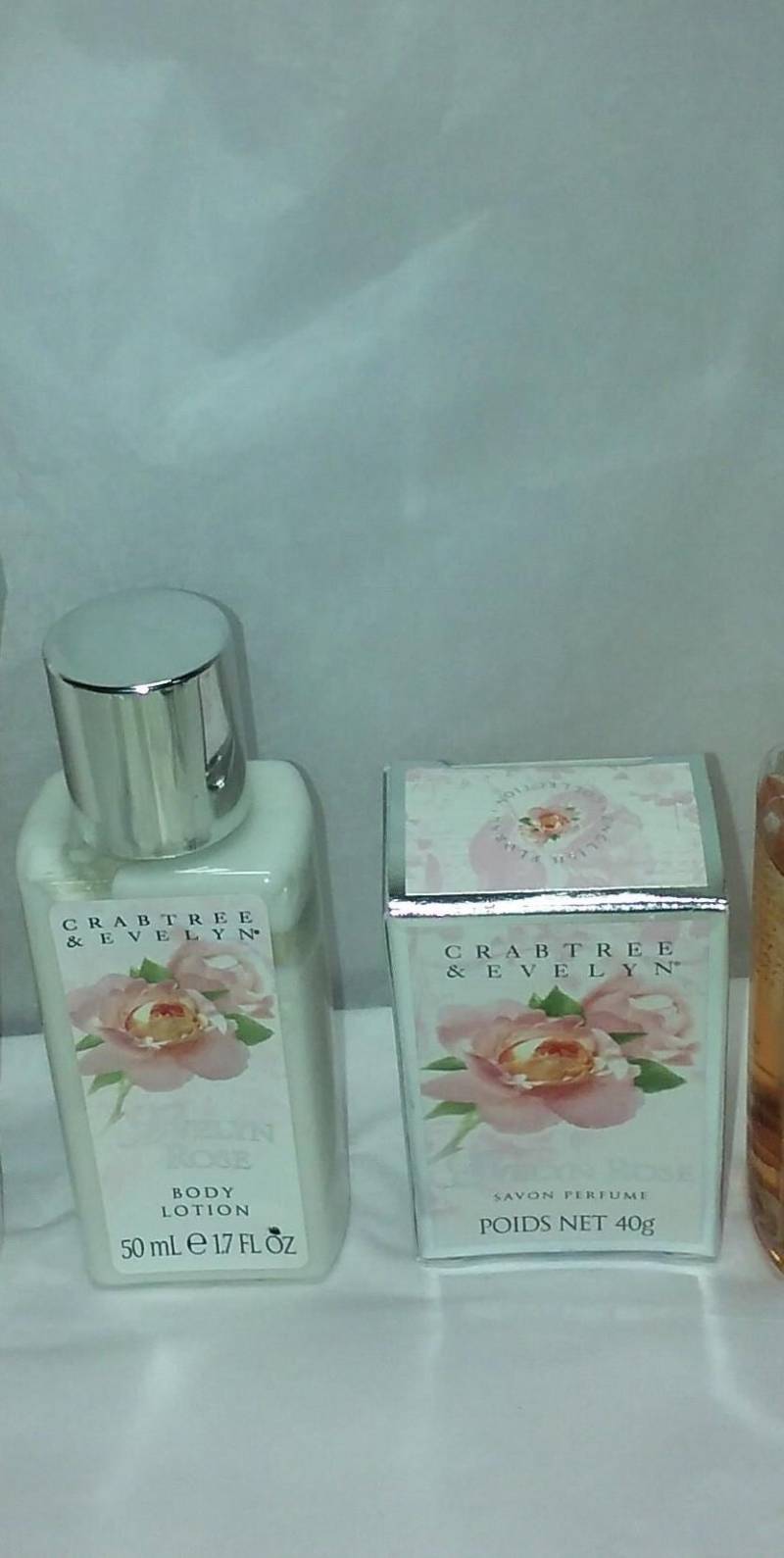 Crabtree Evelyn Rose Lotion , Seifenset Ohne Beutel, Box von Etsy - belfontantiques