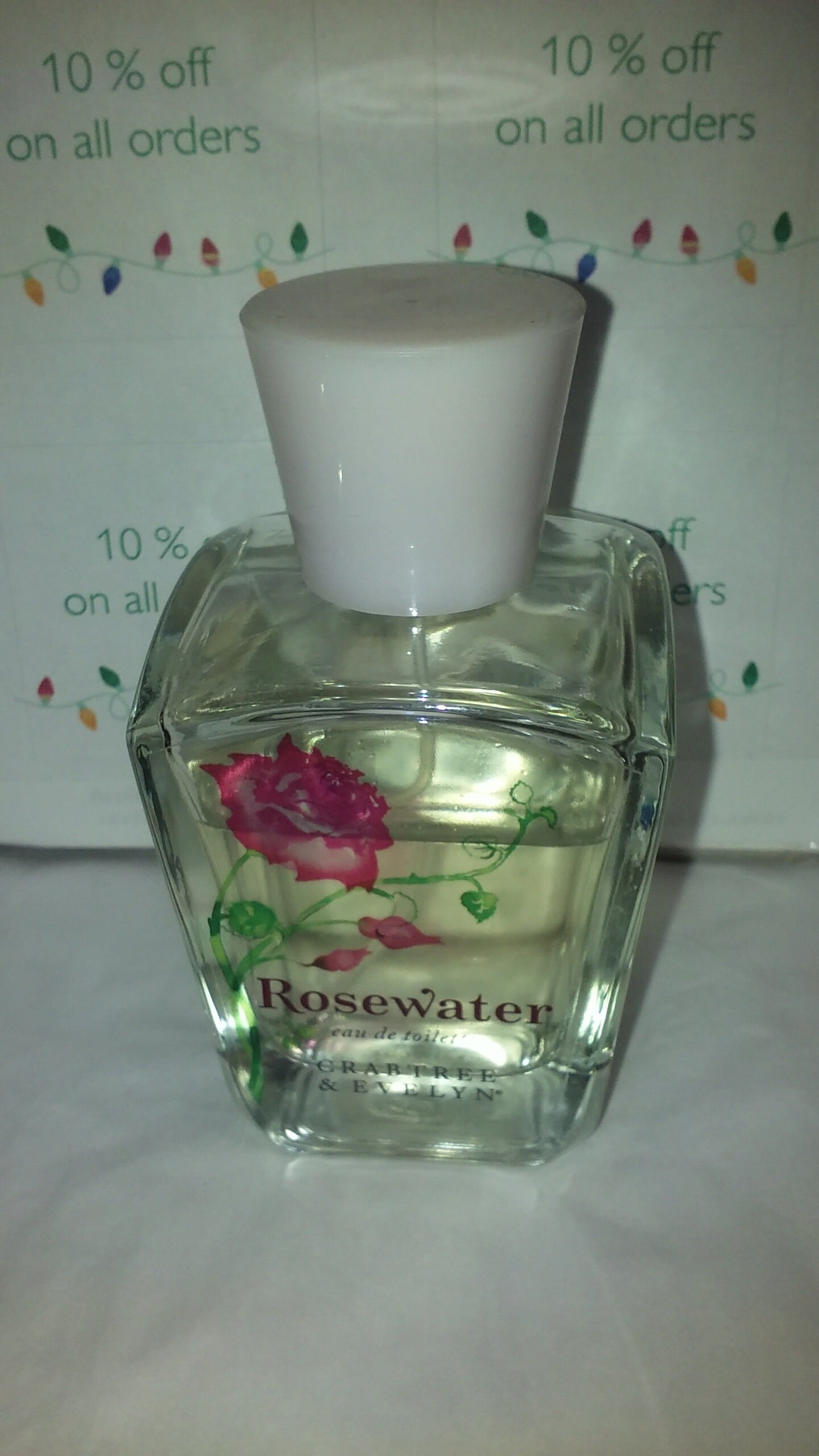 Crabtree Evelyn Rosewater Edt 3, 4 Oz 75 % Voll Keine Box von Etsy - belfontantiques