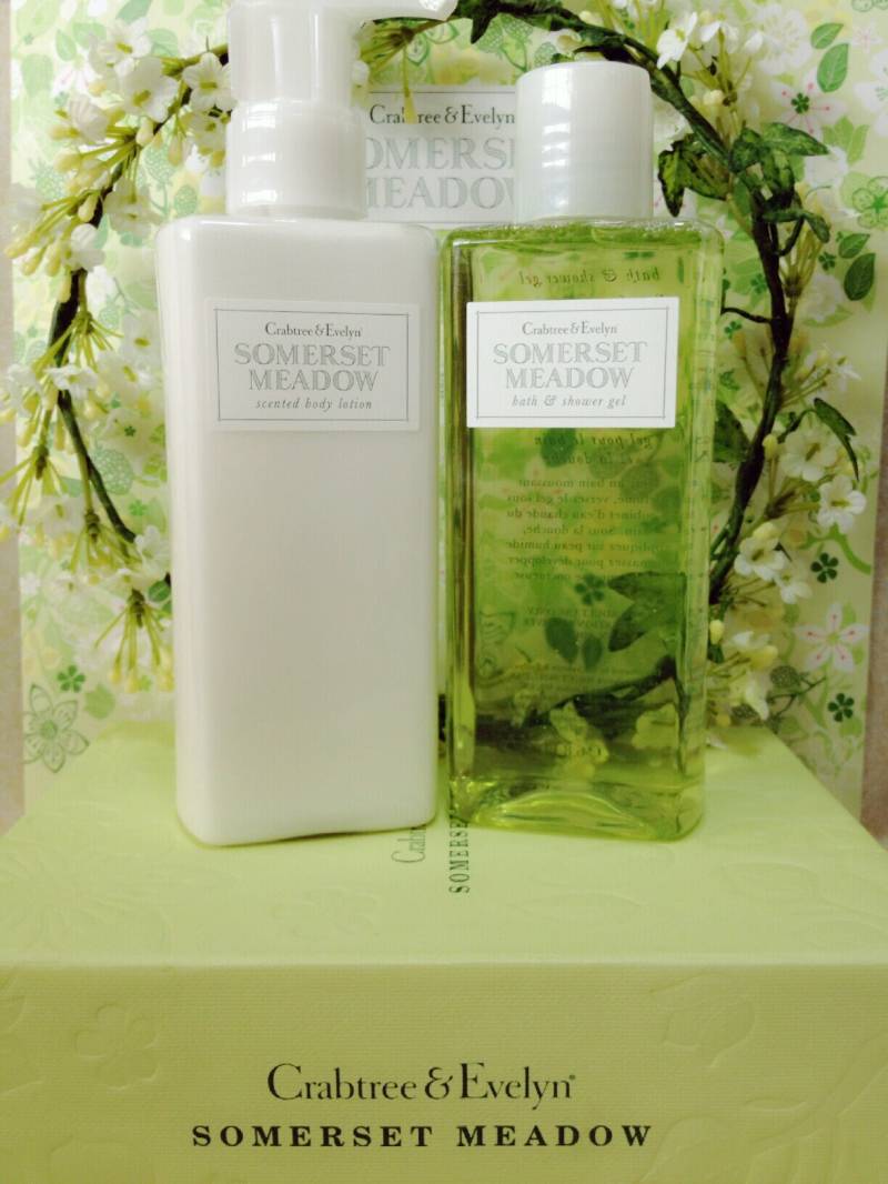 Crabtree Evelyn Somerset Lotion & Gel Set No Box von Etsy - belfontantiques