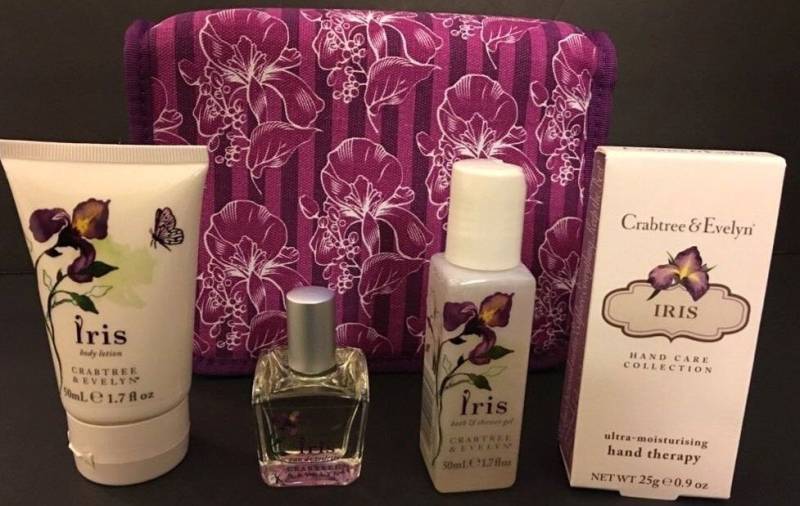 Crabtree Evelyn Iris Edt Set Reisen Keine Tasche von Etsy - belfontantiques