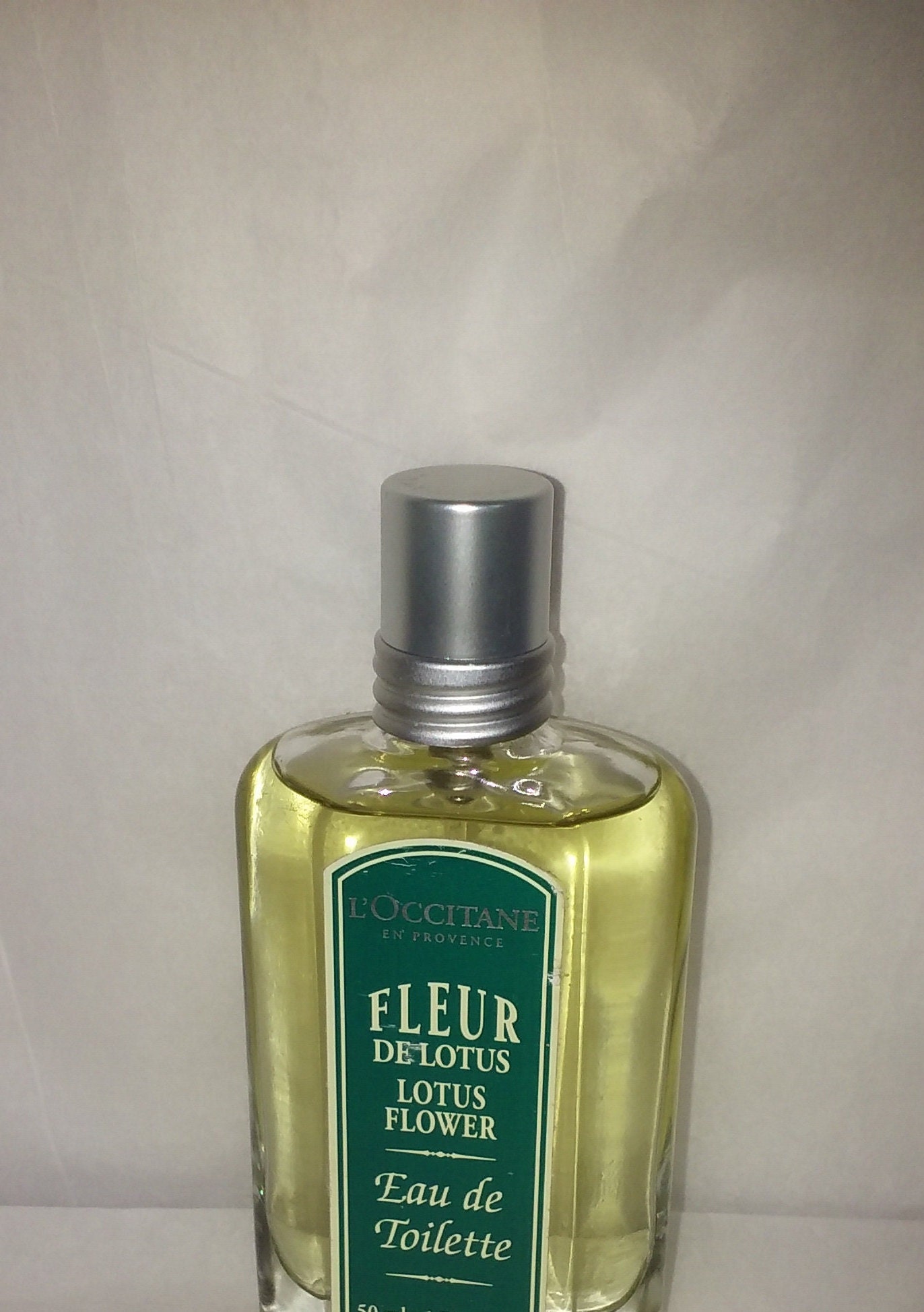 L'occitane Fleur De Lotus Eau Toilette 3, 4 Oz Ohne Box von Etsy - belfontantiques