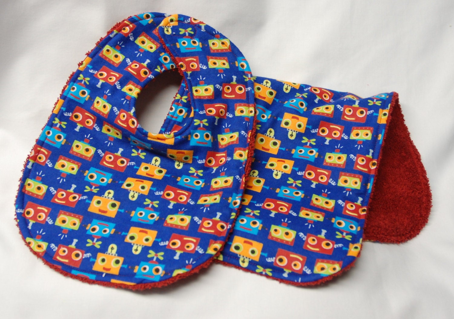 Baby Lätzchen Und Spucktuch Für Jungen, Babypartygeschenk, Willkommensgeschenk Bunte Roboter Baby Lätzchen Und Spucktuch Für Jungen, Babypartygeschenk, Willkommensgeschenk Bunte Roboter von Etsy - beyondquilts