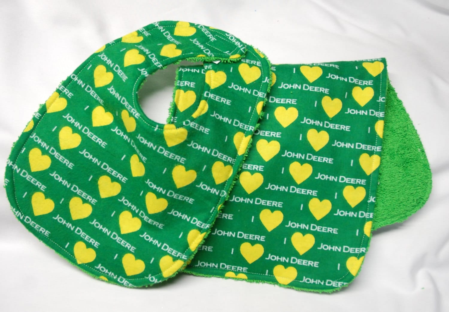 Babylätzchen Und Spucktuch, Babypartygeschenk, Willkommensgeschenk I Love John Deere Babylätzchen Und Spucktuch, Babypartygeschenk, Willkommensgeschenk I Love John Deere von Etsy - beyondquilts