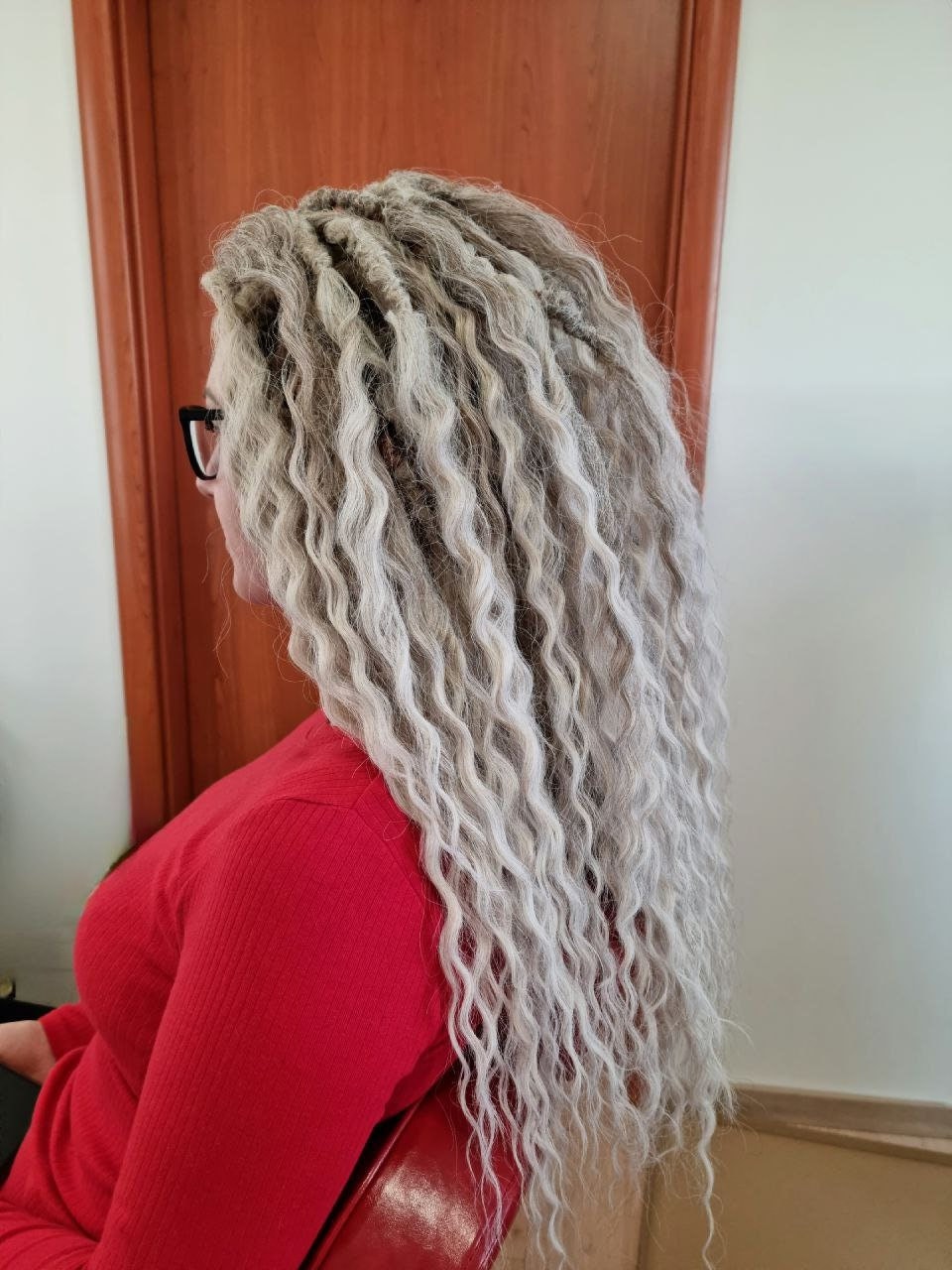 Push Up Curls Gewellte Locken Doppelendige Lange Haarverlängerungen Curly Häkeln Offene Blonde Dreads von Etsy - byBraid