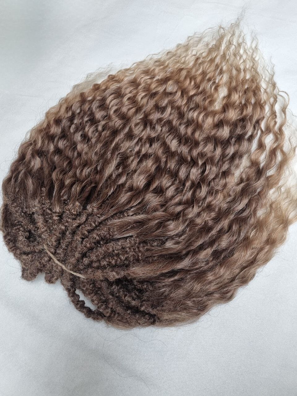 Push Up Curls Gewellte Locken Doppelseitige Lange Haarverlängerungen Lockige Häkeln Offene Braune Ombre Dreads von Etsy - byBraid