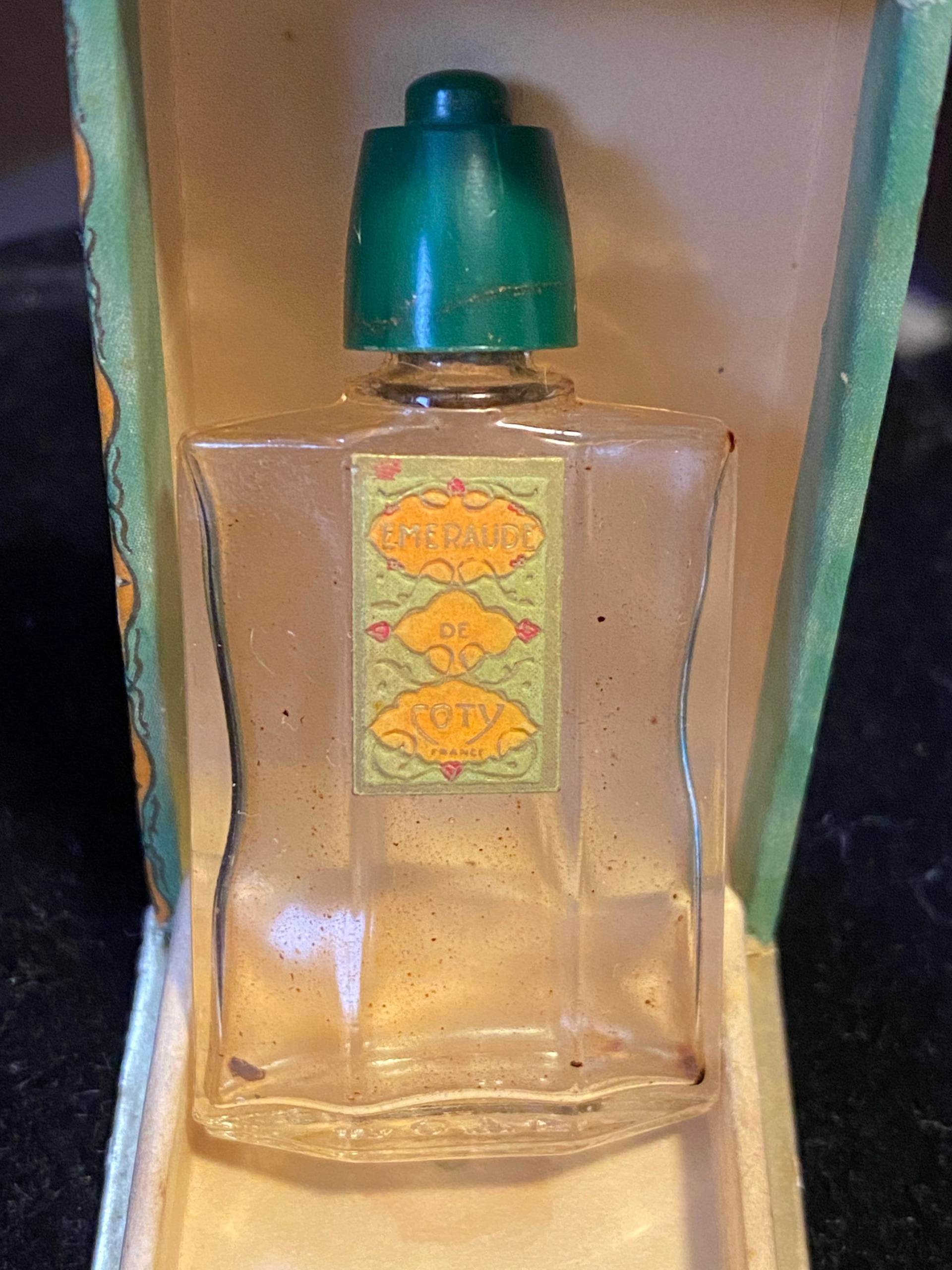 Art Deco Emeraude Von Coty Parfüm Flasche in Box von Etsy - delightsofmine