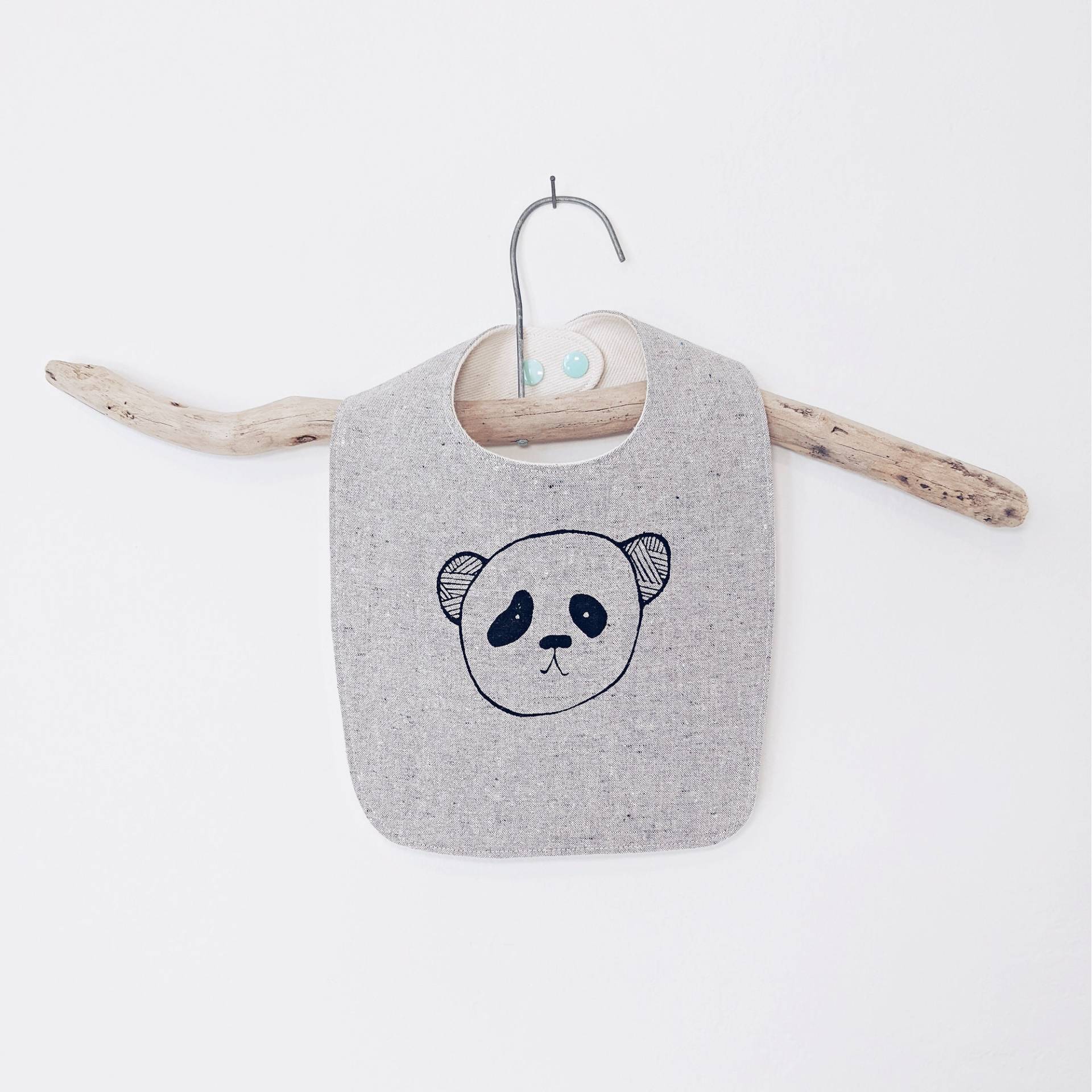 Lätzchen, Bio Baby Panda von Etsy - downhomeamy