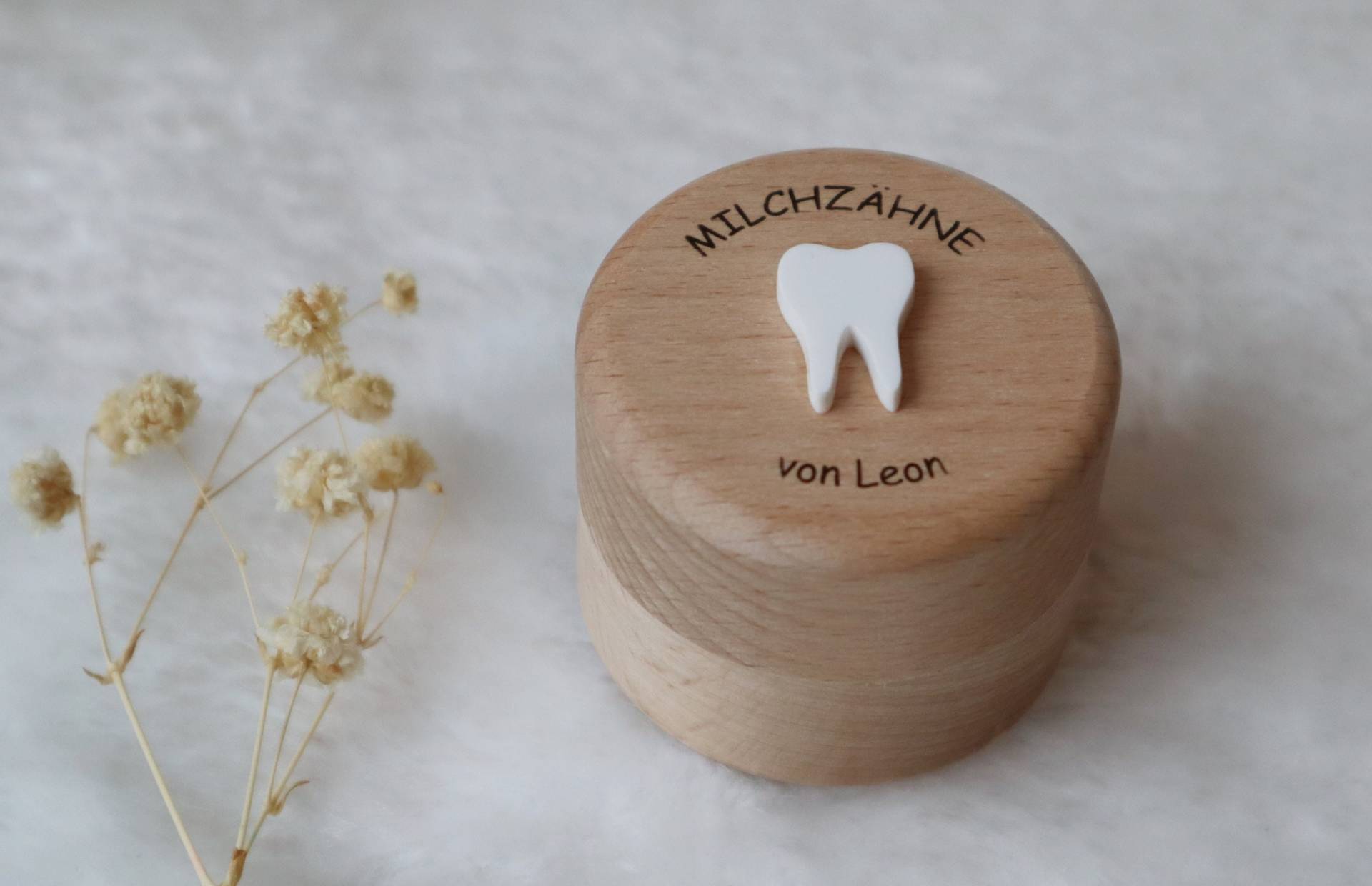 Personalisierte Milchzahndose, Holz, Geschenkidee, Holzdose, Zahndöschen, Milchzahnbox, Zähnchen, Zahnfee, Aufbewahrungsdöschen, Milchzahn von Etsy - dpDekoundmehr