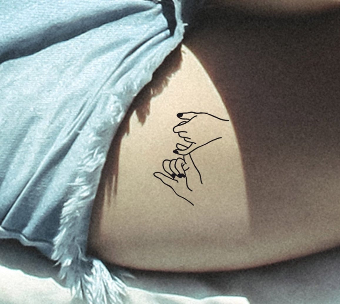 Hand in Temporäres Tattoo | Bff Für Die Besten Freunde Der Welt Hand in Temporäres Tattoo | Bff Für Die Besten Freunde Der Welt von Etsy - encredelicate