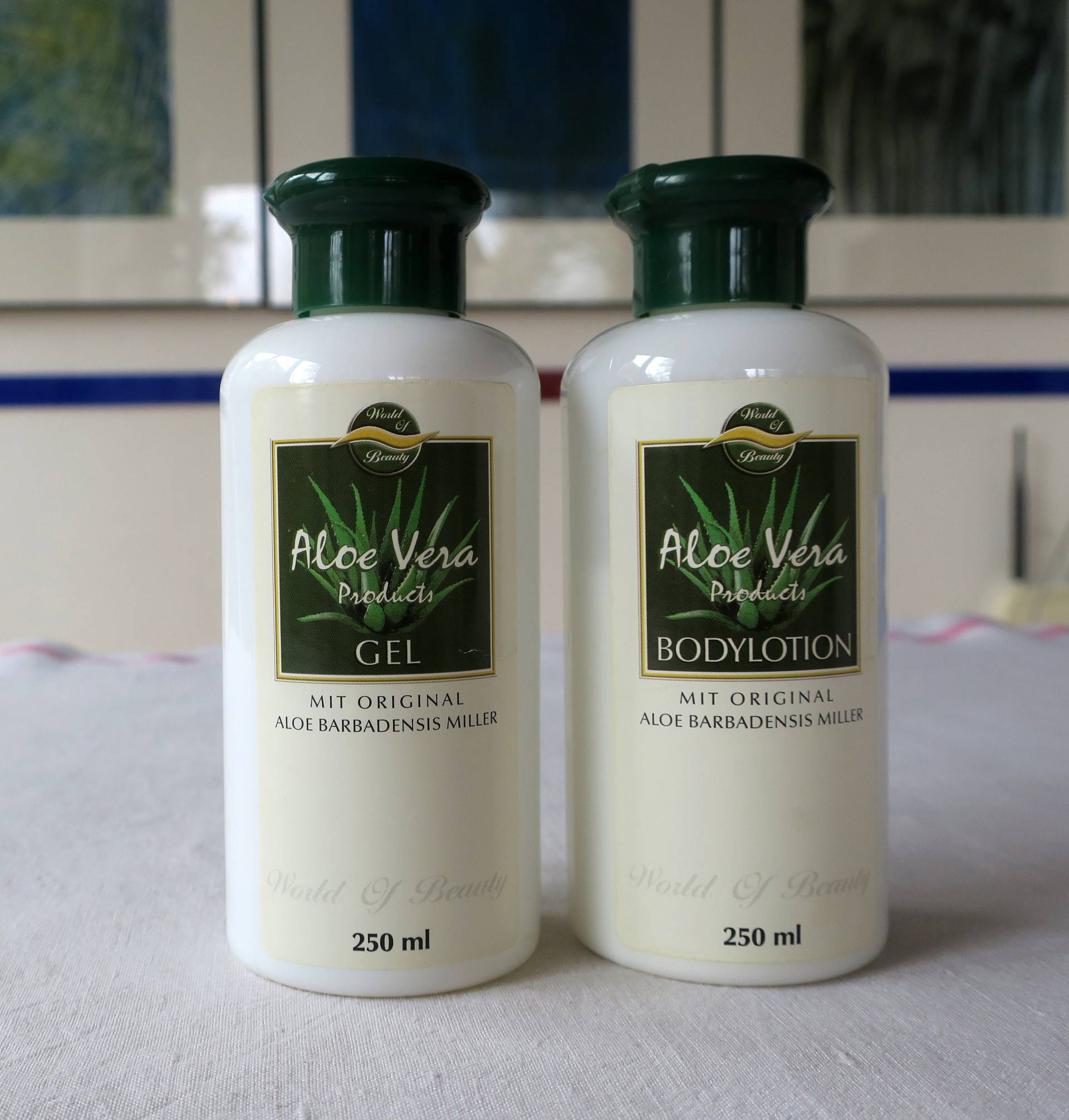 Vintage Set World Of Beauty Aloe Vera Bodylotion Und Gel von Etsy - etage4vintage