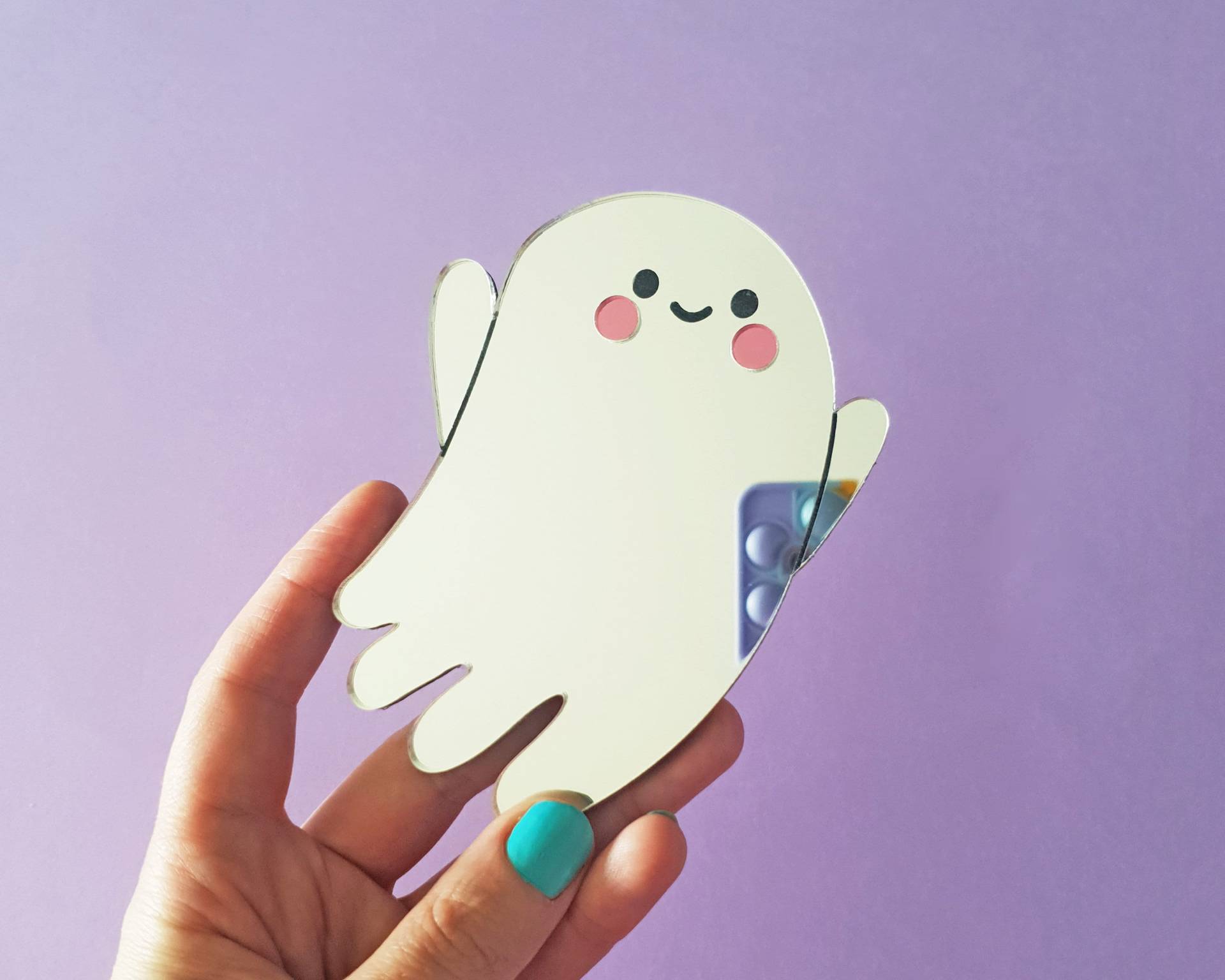 Kawaii Geist Handspiegel Laser Cut Acryl Taschenspiegel Kawaii Geist Handspiegel Laser Cut Acryl Taschenspiegel von Etsy - eyupchuck