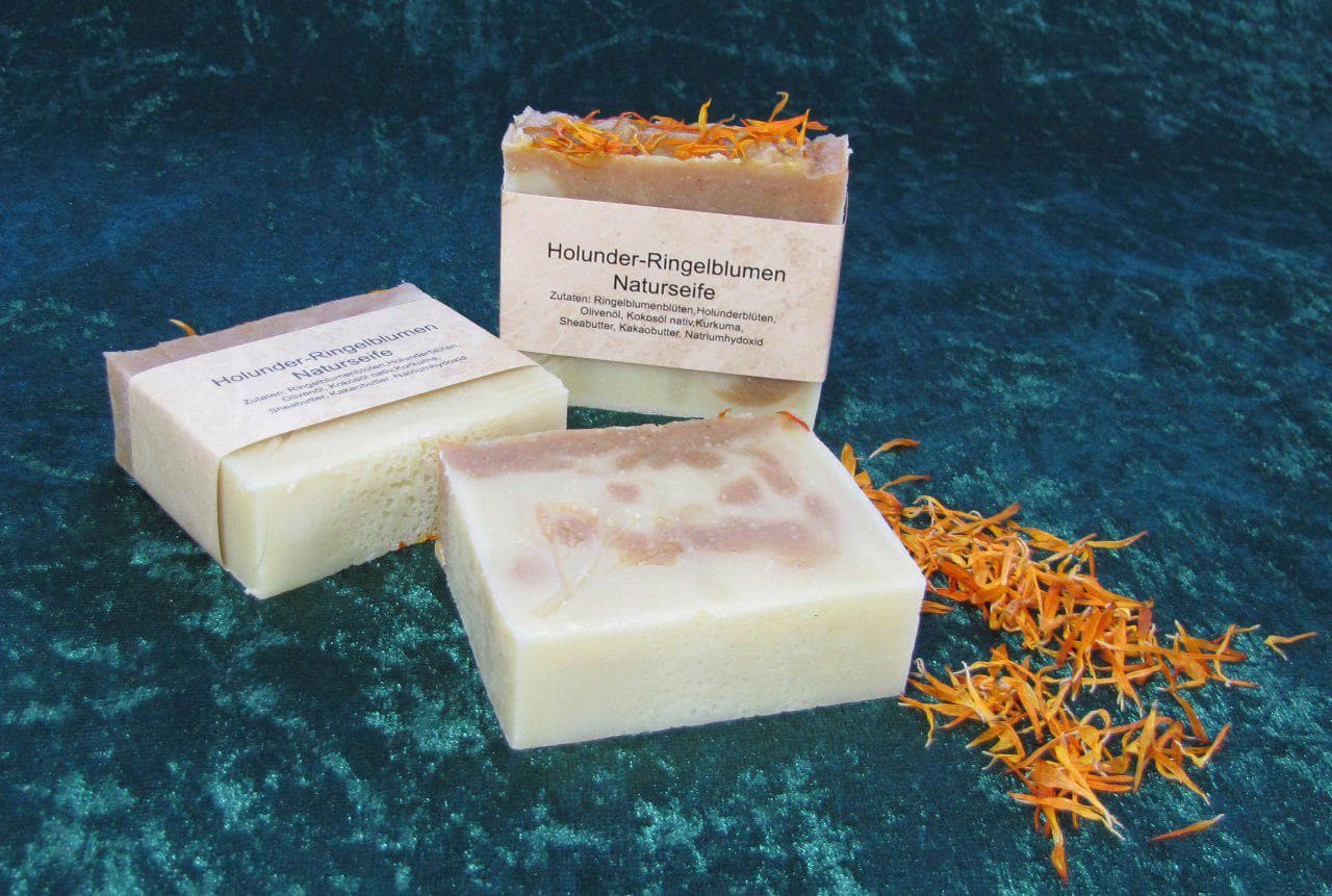 Holunder Ringelblume Naturseife Holunder Ringelblume Naturseife von Etsy - friebelino