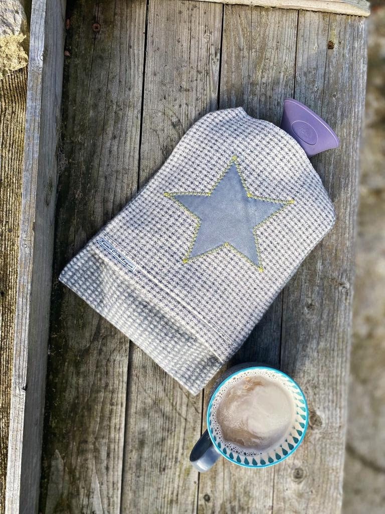 Wärmflaschenbezug Mit Sternenapplikat "Star" von Etsy - fromSOMItoYou