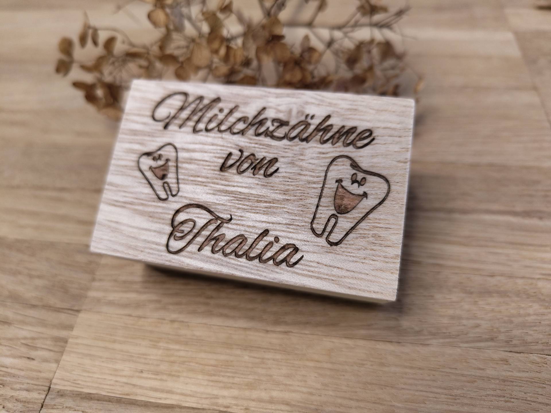 Milchzahndose Personalisiert Truhe Box Aus Holz Mit Wunschgravur Individuelles Geschenk Geschenkidee von Etsy - gedrucktundgelasert0