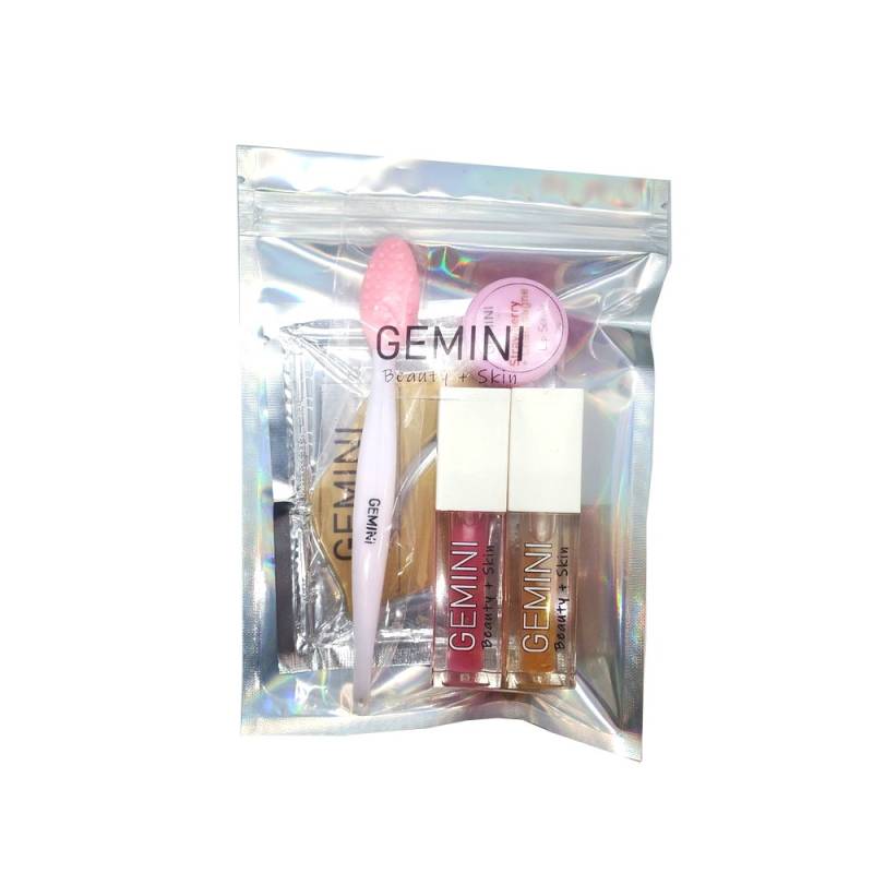 Lip Care Kit - Bundle, Plumper Oil Serum, Hydrator Lippenfleck, Lippenpeeling, Lippenmaske von Etsy - geminibeautyskin