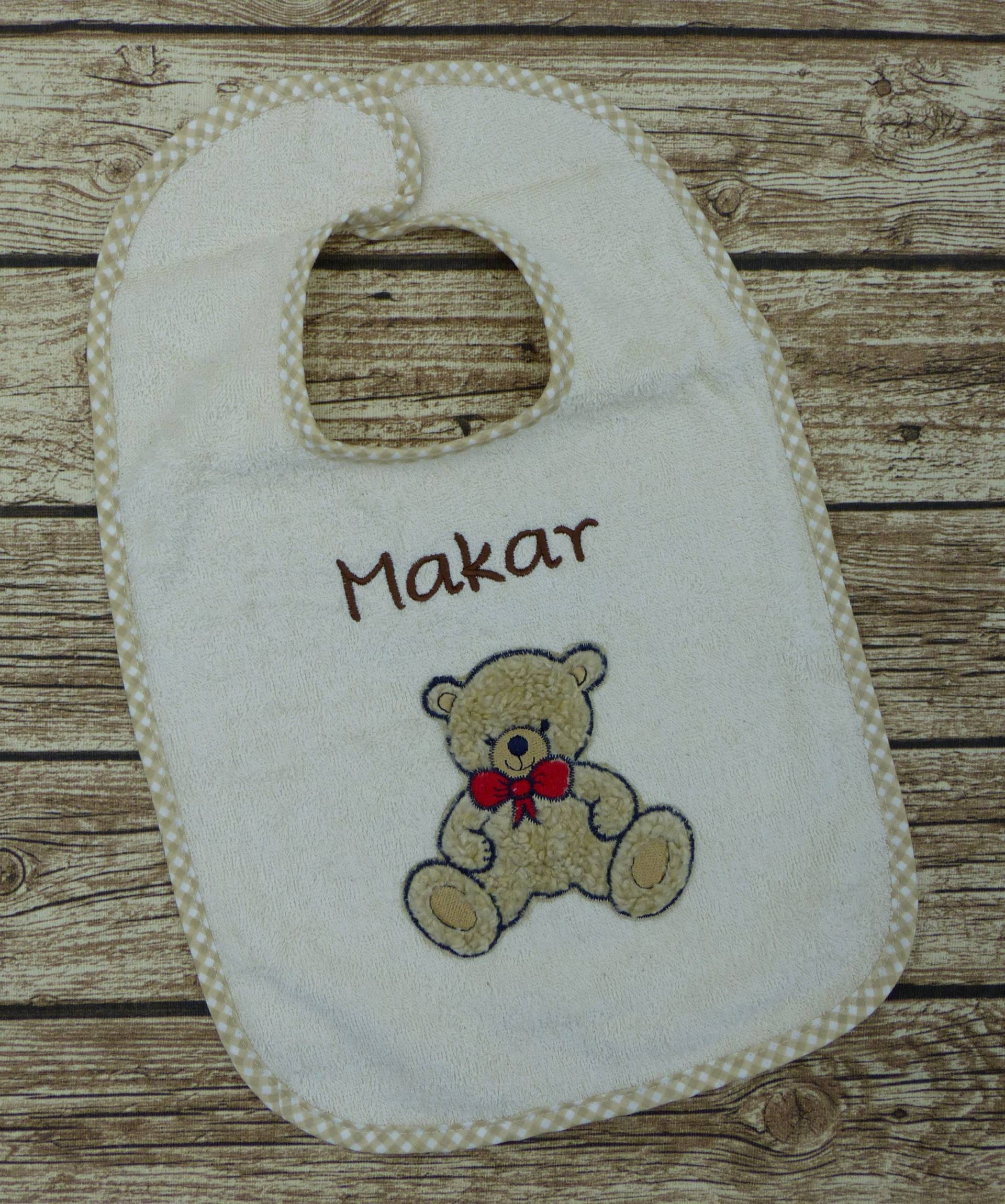 Lätzchen Mit Namen Teddy Natur Lätzchen Mit Namen Teddy Natur von Etsy - geschenkelibelle