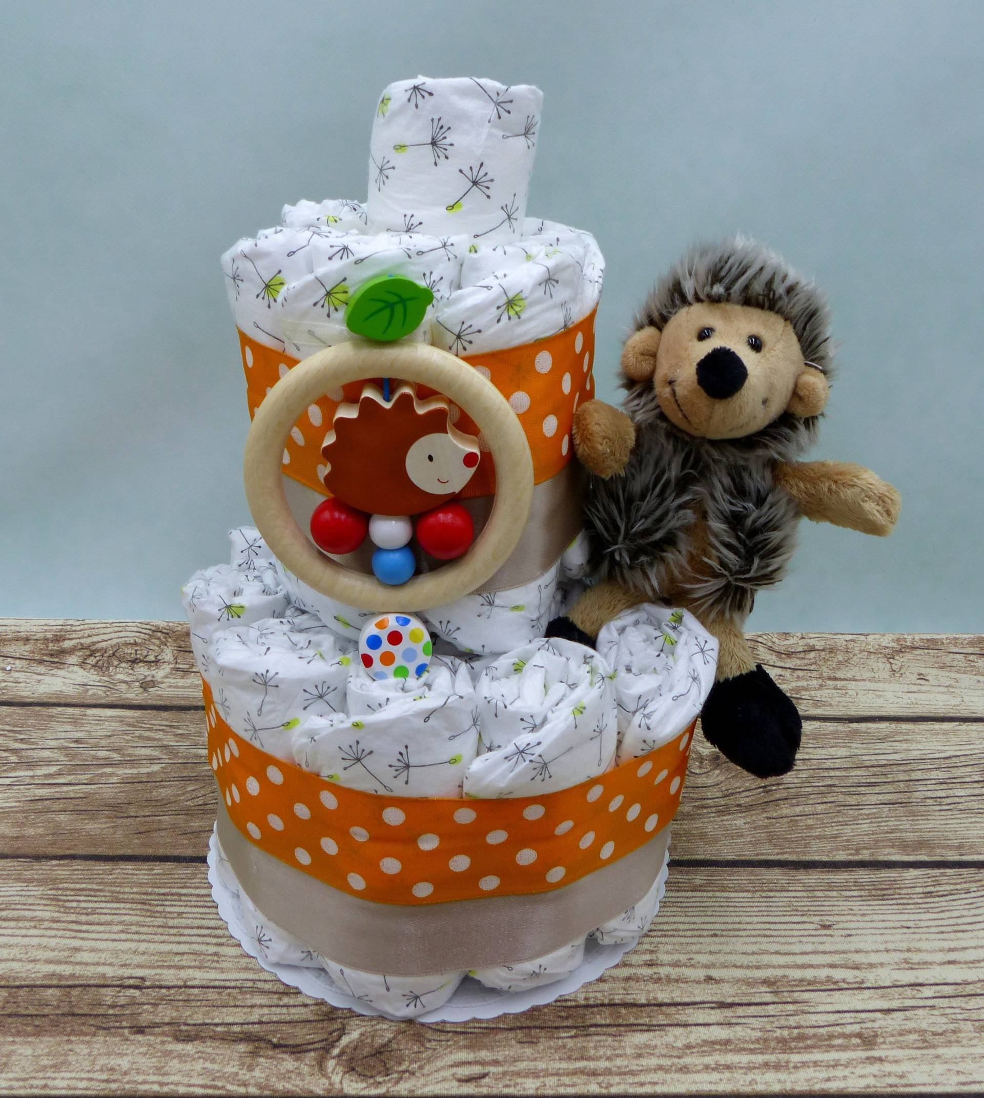 Windeltorte Kleiner Igel Windeltorte Kleiner Igel von Etsy - geschenkelibelle