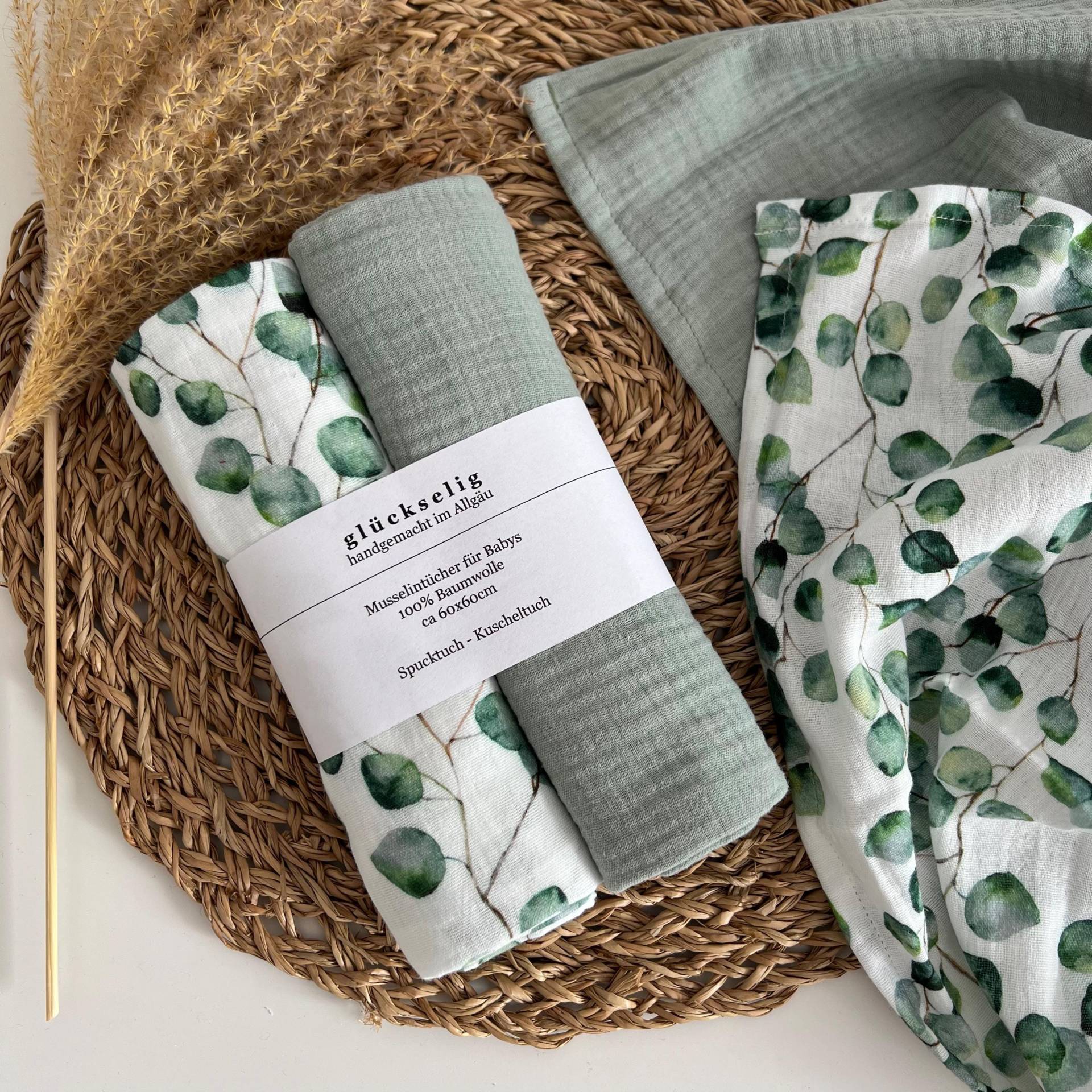 Set Spucktuch Floral Set Spucktuch Floral von Etsy - glueckseligShop