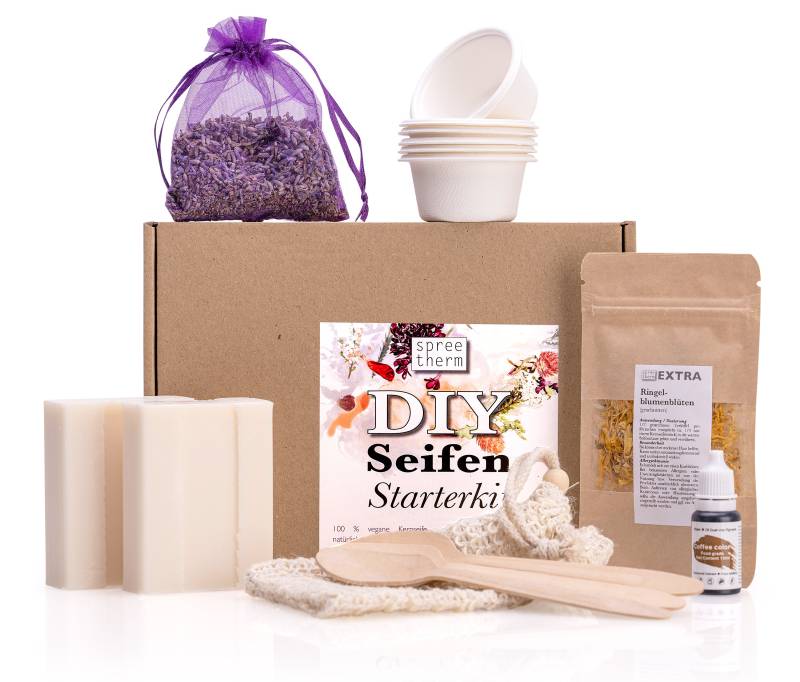 Diy Seife Selber Machen, Von Spreetherm Inkl. Veganer Kernseife, Seifenbeutel, Uvm. | 16-Teiliges Set # Geschenk Gastgeschenk von Etsy - greenavashop