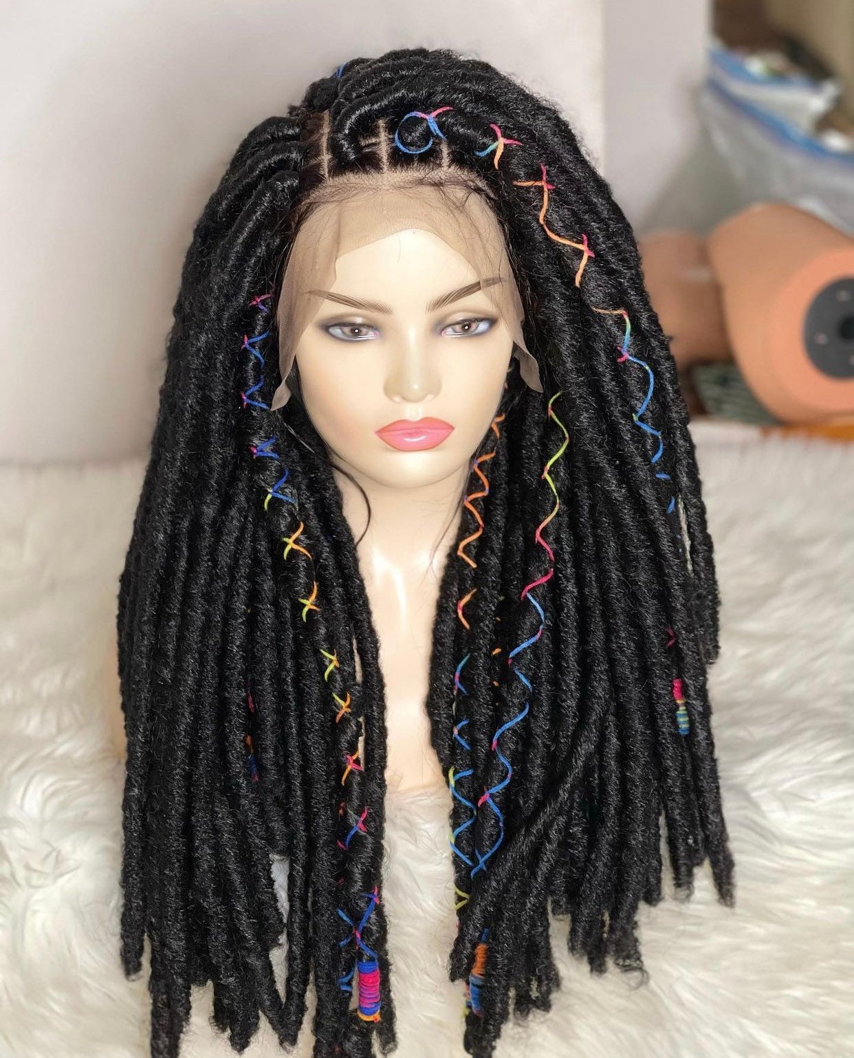 Schmetterling Locs Chaotisch Eisern Locs Textur Perücken Für Schwarze Frauen Natürliche Dread Liebe Perücke, Not-Locs Faux Locs, Göttin Boho von Etsy - hairfficient