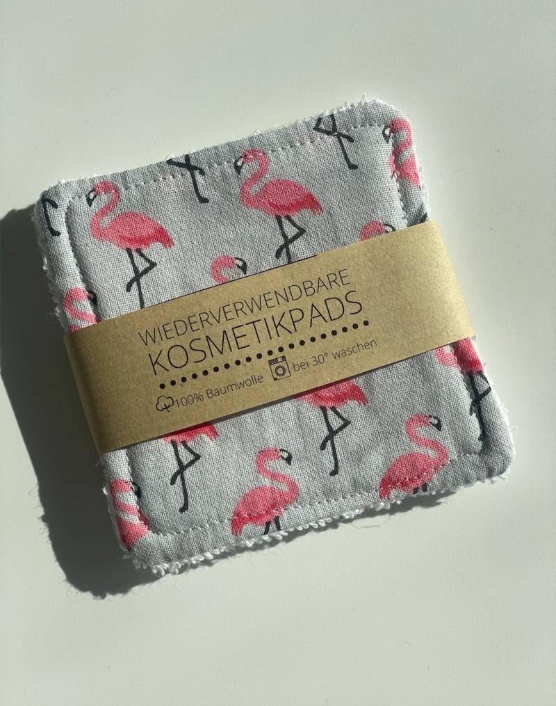 Kosmetikpads Wiederverwendbar Flamingo Frottee Abschminkpads Waschbare Pads Im 3Er Set von Etsy - heyMarySkincare