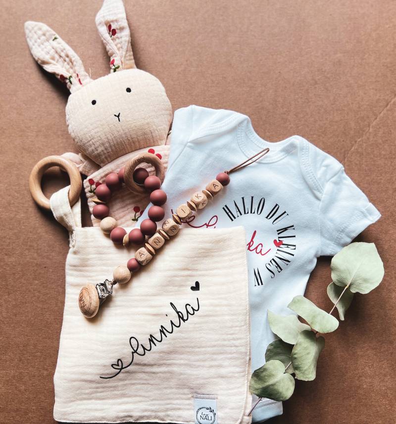 Geschenkset/Hello Baby Zur Geburt von Etsy - heyNALI