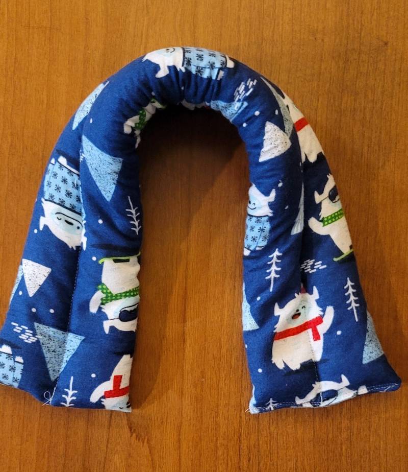 Wärmekissen Neck Wrap Microwavable Weihnachten Geschenk Gewickelt von Etsy - hotandcoldpacks